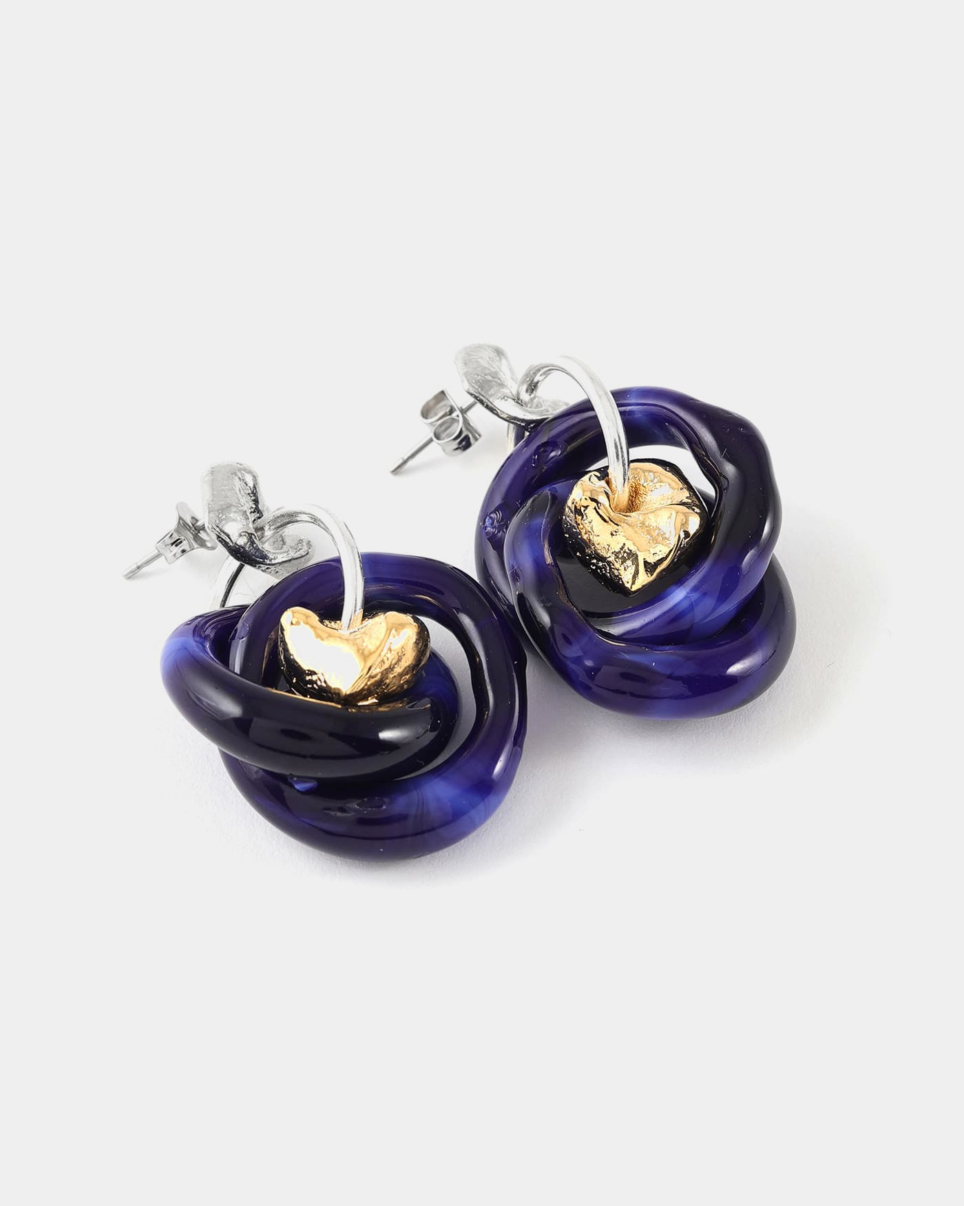 Boucles d'oreilles Ormo Deux tons