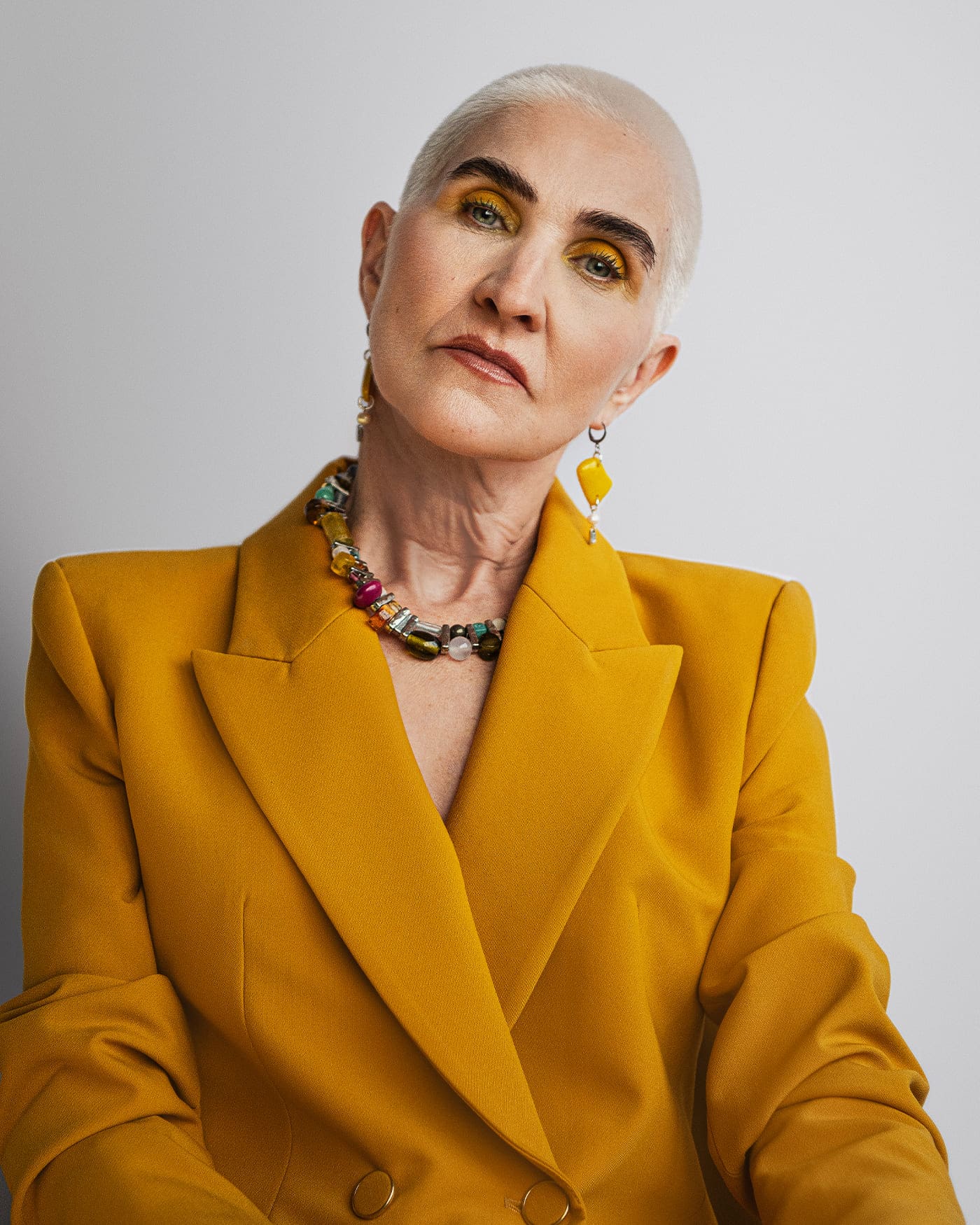 Boucles d'oreilles Moss Argent