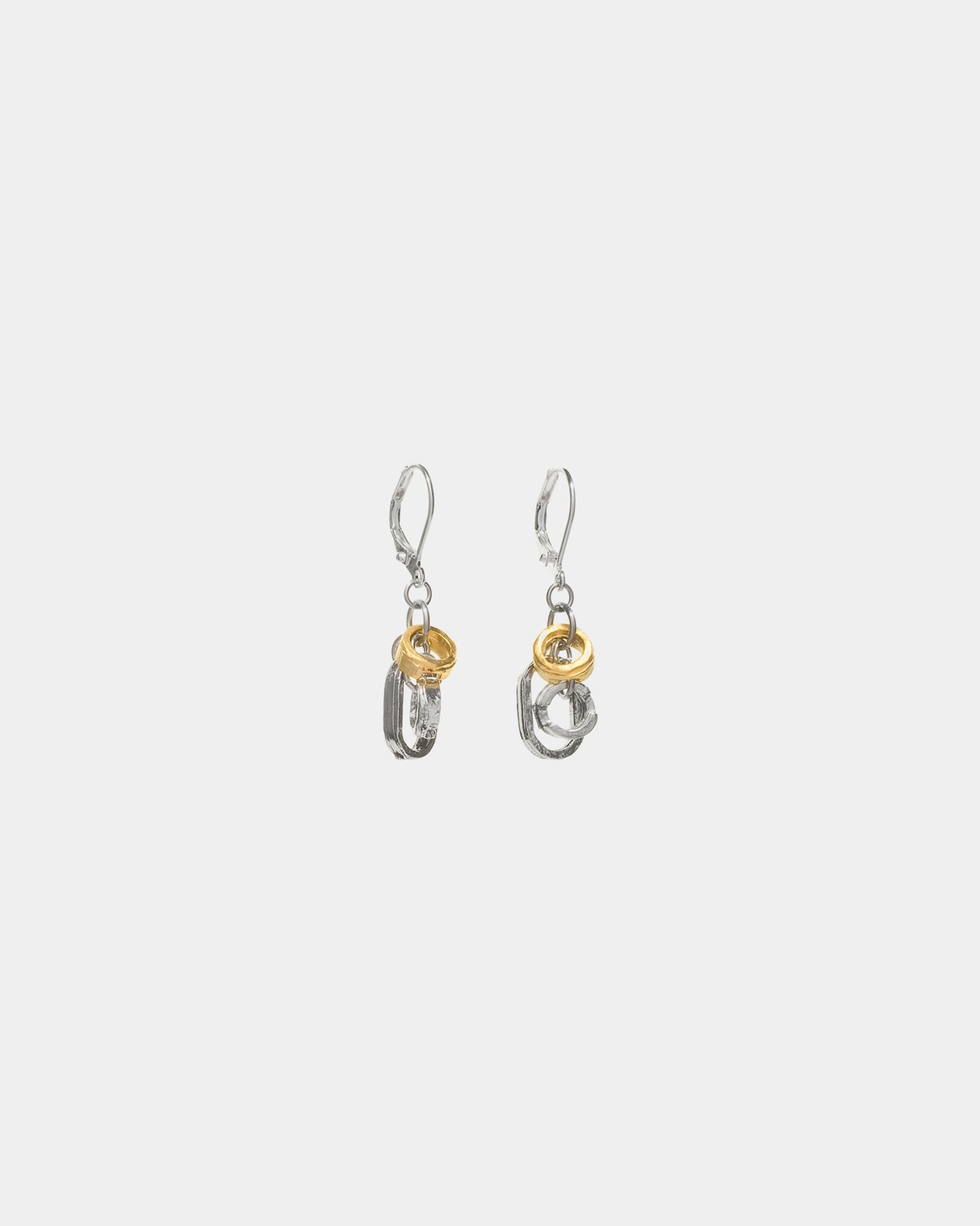 Blyou 08 two-tone earrings