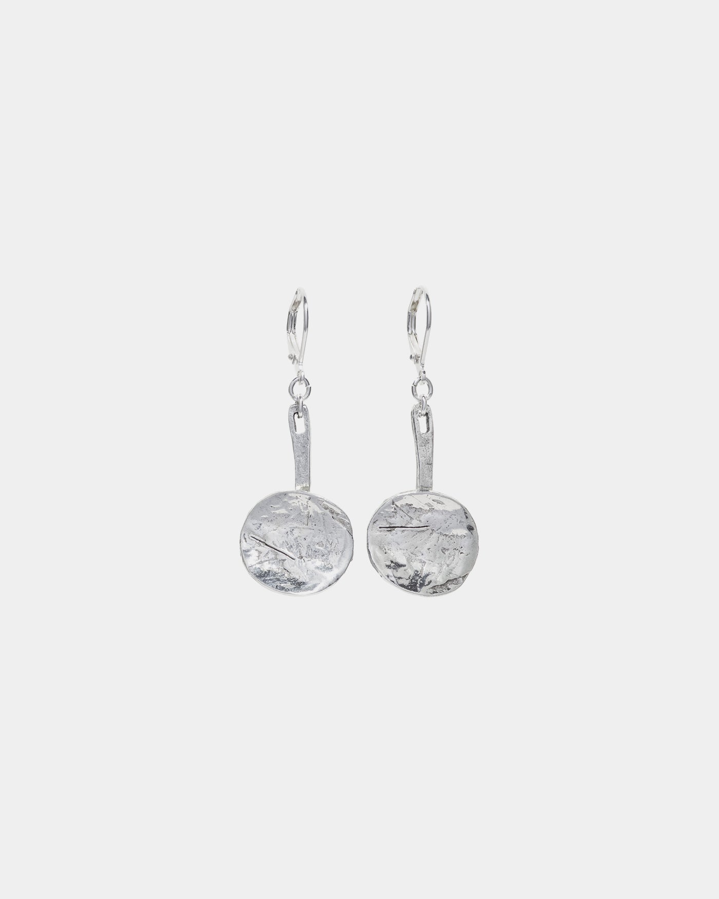 Calena 07 silver earrings