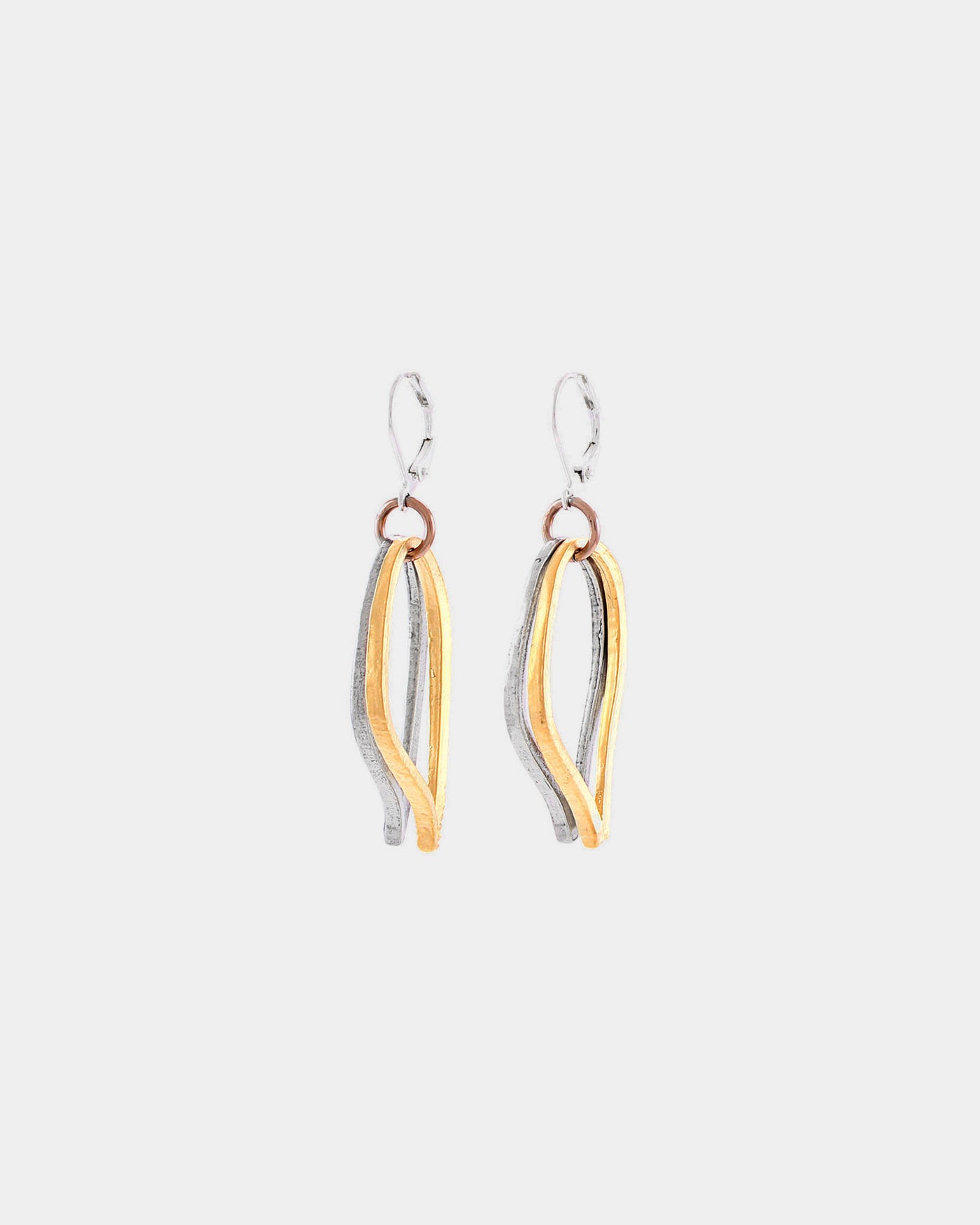 David Two-tone Earrings