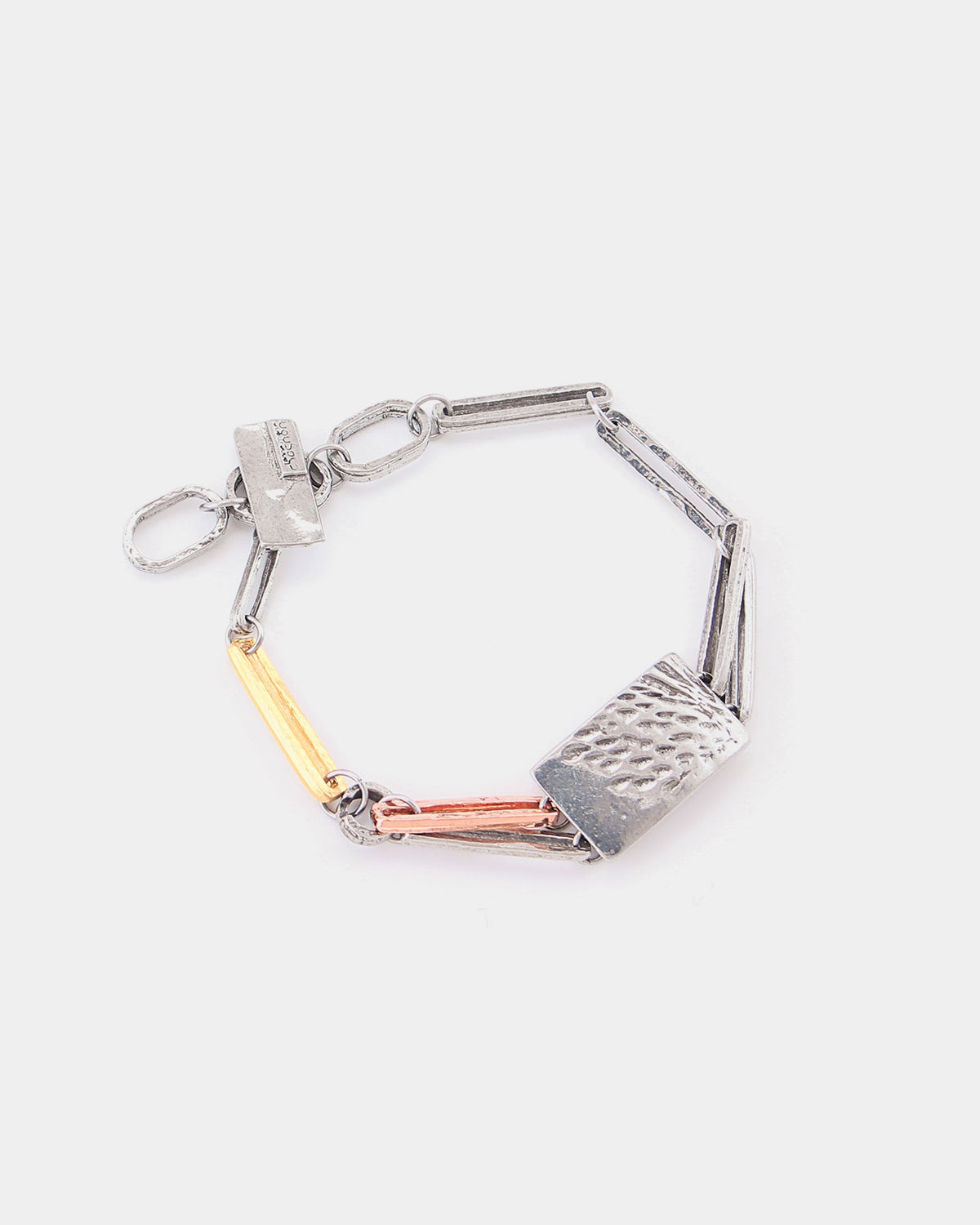 Vona | Two-tone link bracelet | Anne-Marie Chagnon