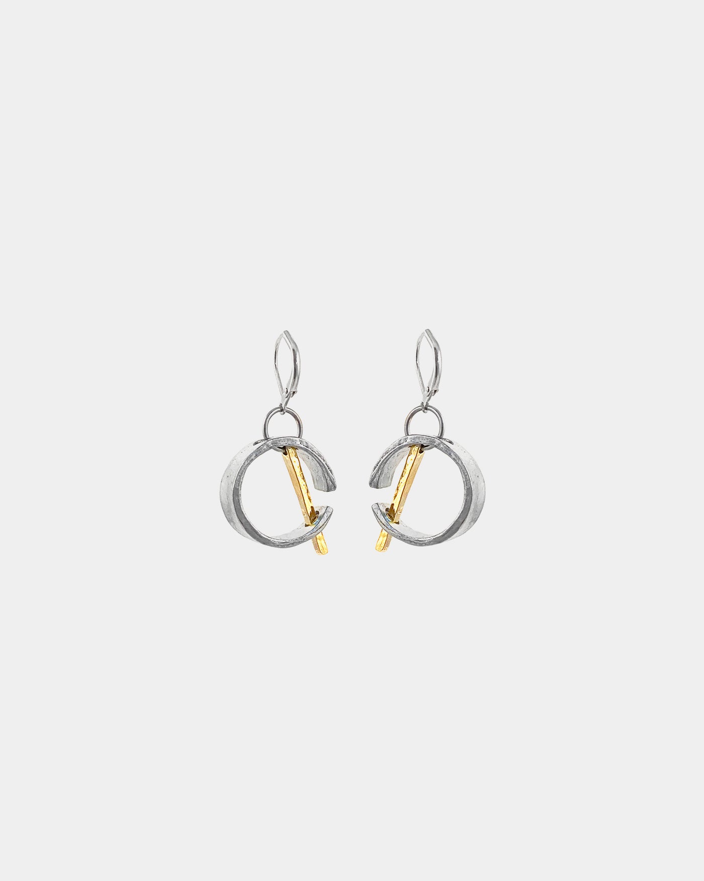 Nabila 08 Two-tone Earrings