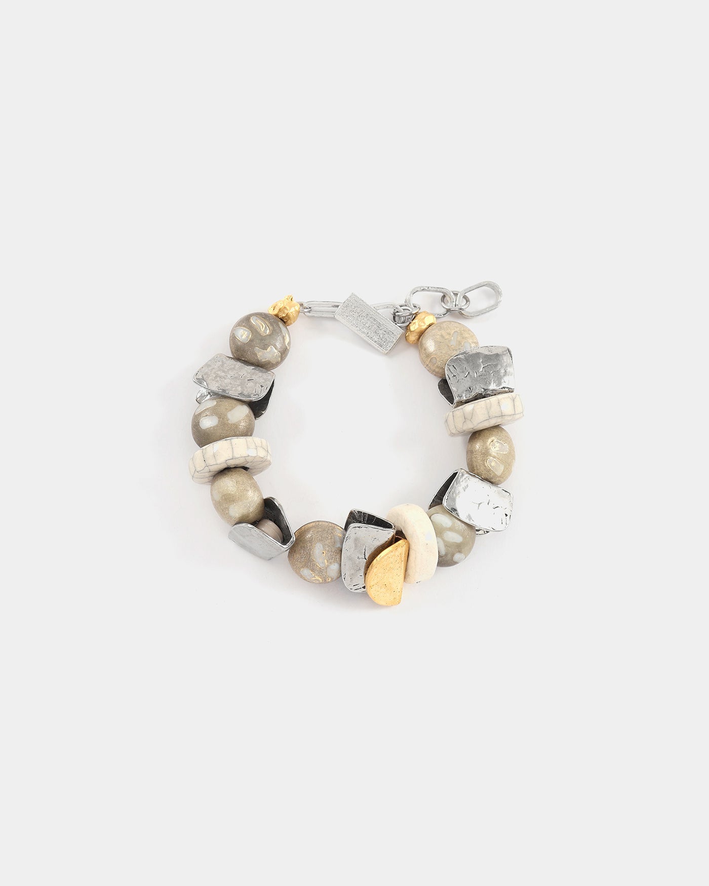 Perceus two-tone bracelet