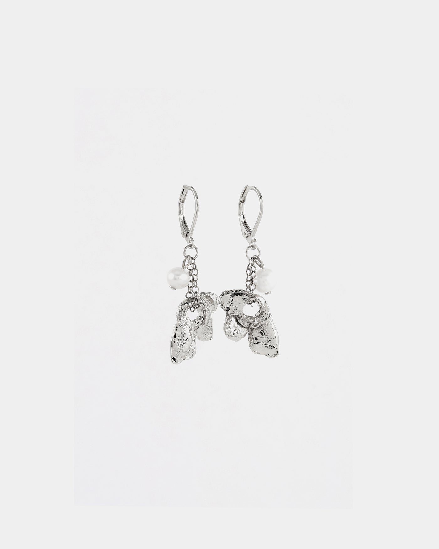 Boucles d'oreilles Muscida Argent