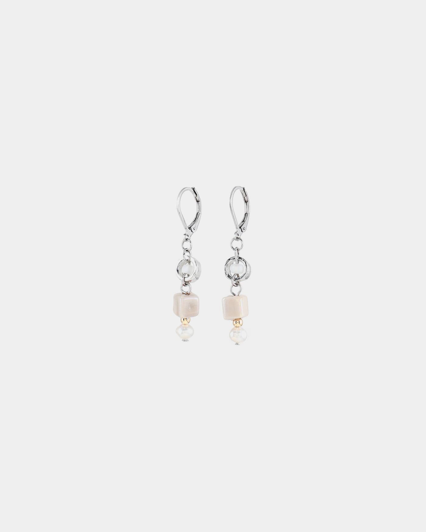 Fawaris two-tone earrings