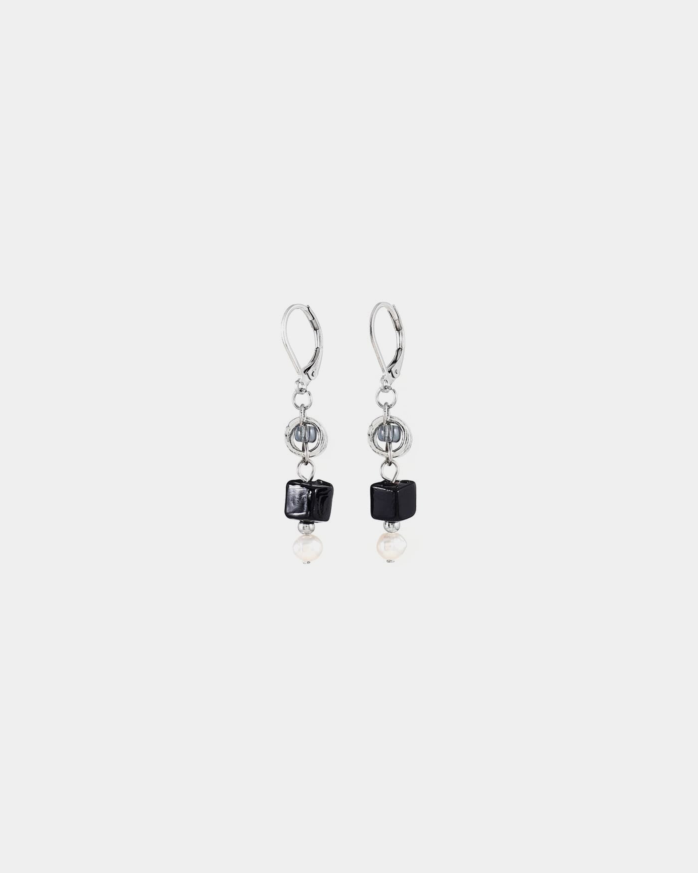 Boucles d'oreilles Fawaris Argent