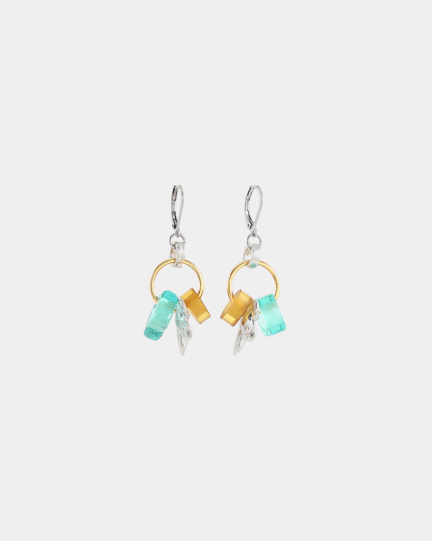 Boucles d'oreilles Naos Deux tons