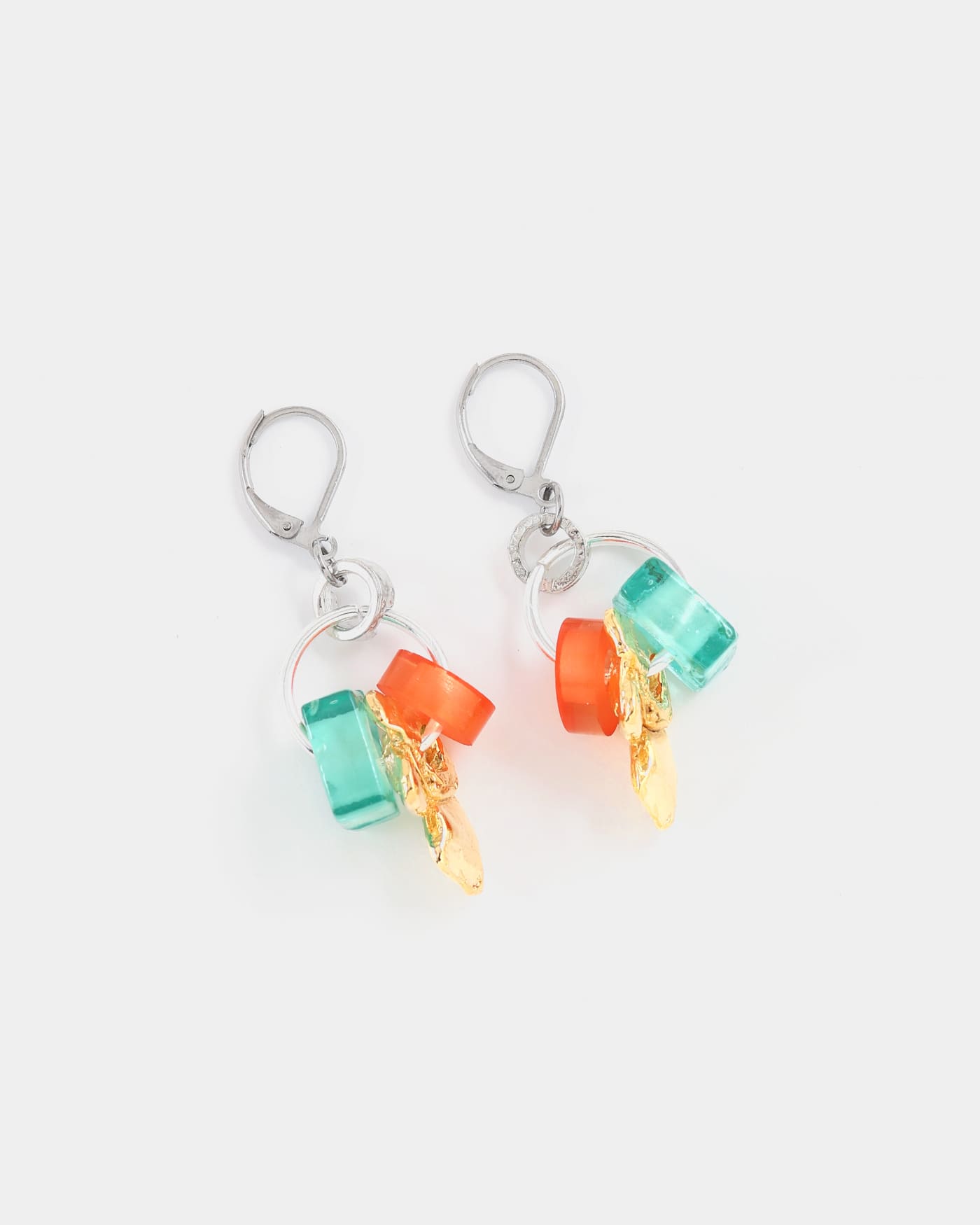 Boucles d'oreilles Naos Deux tons