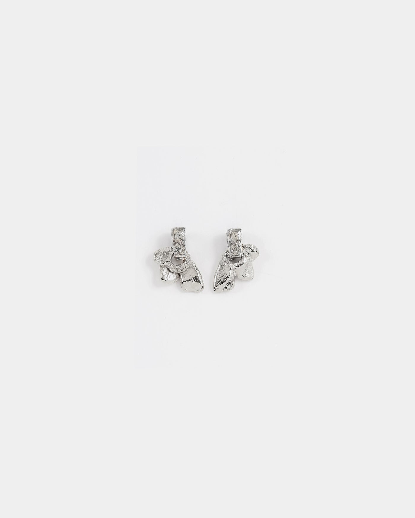 Nashira silver earrings