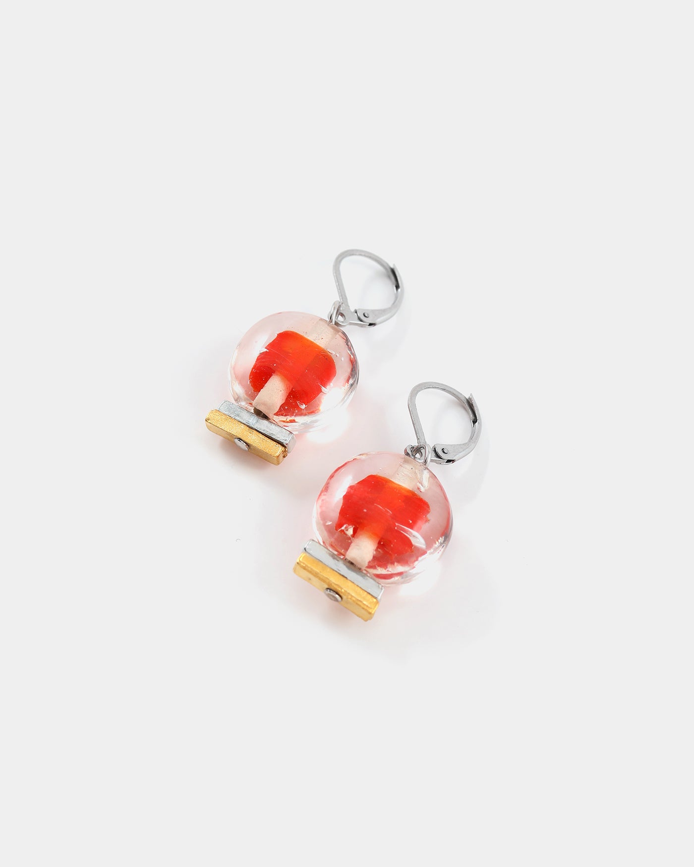 Maris two-tone earrings