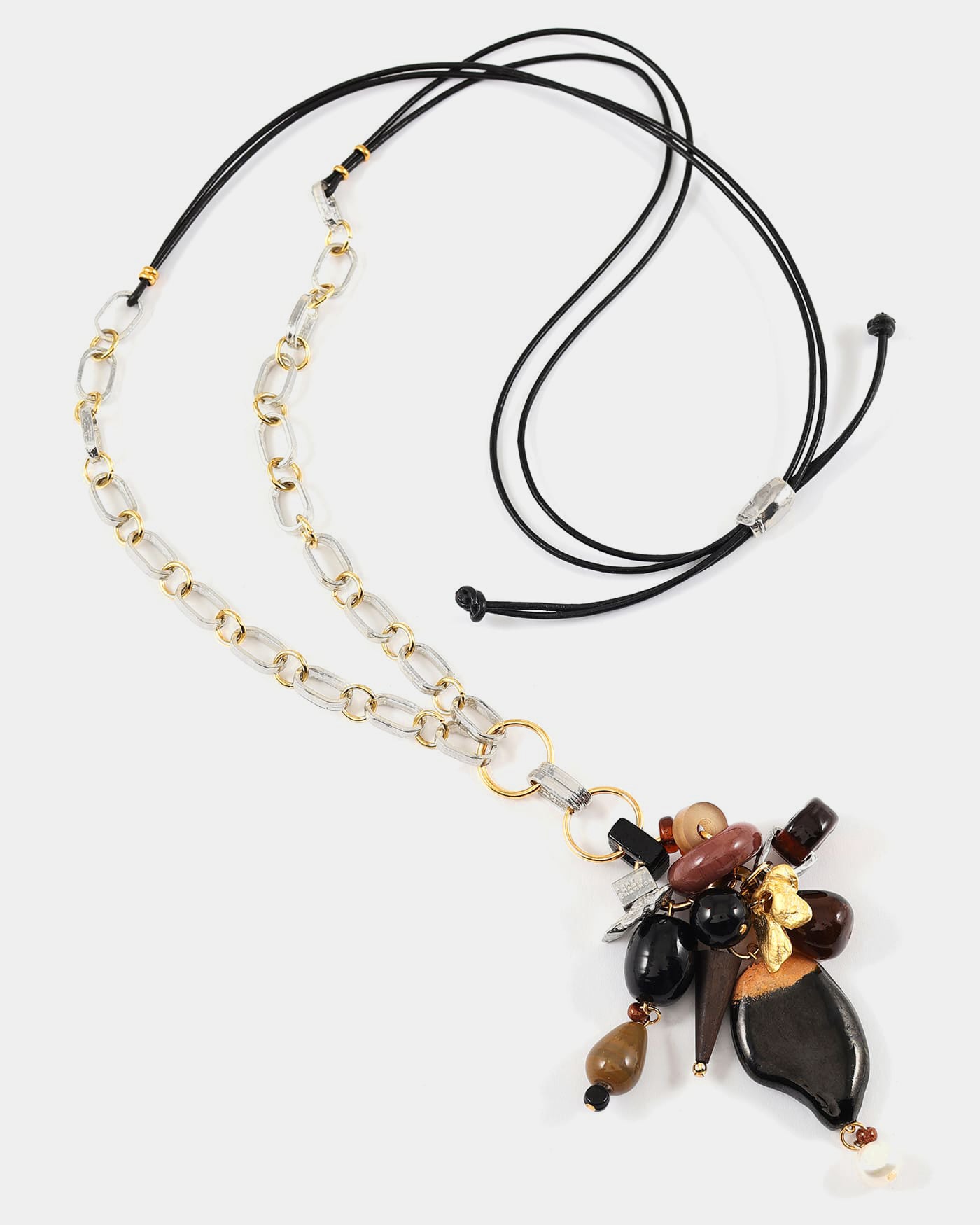 Talitha two-tone necklace