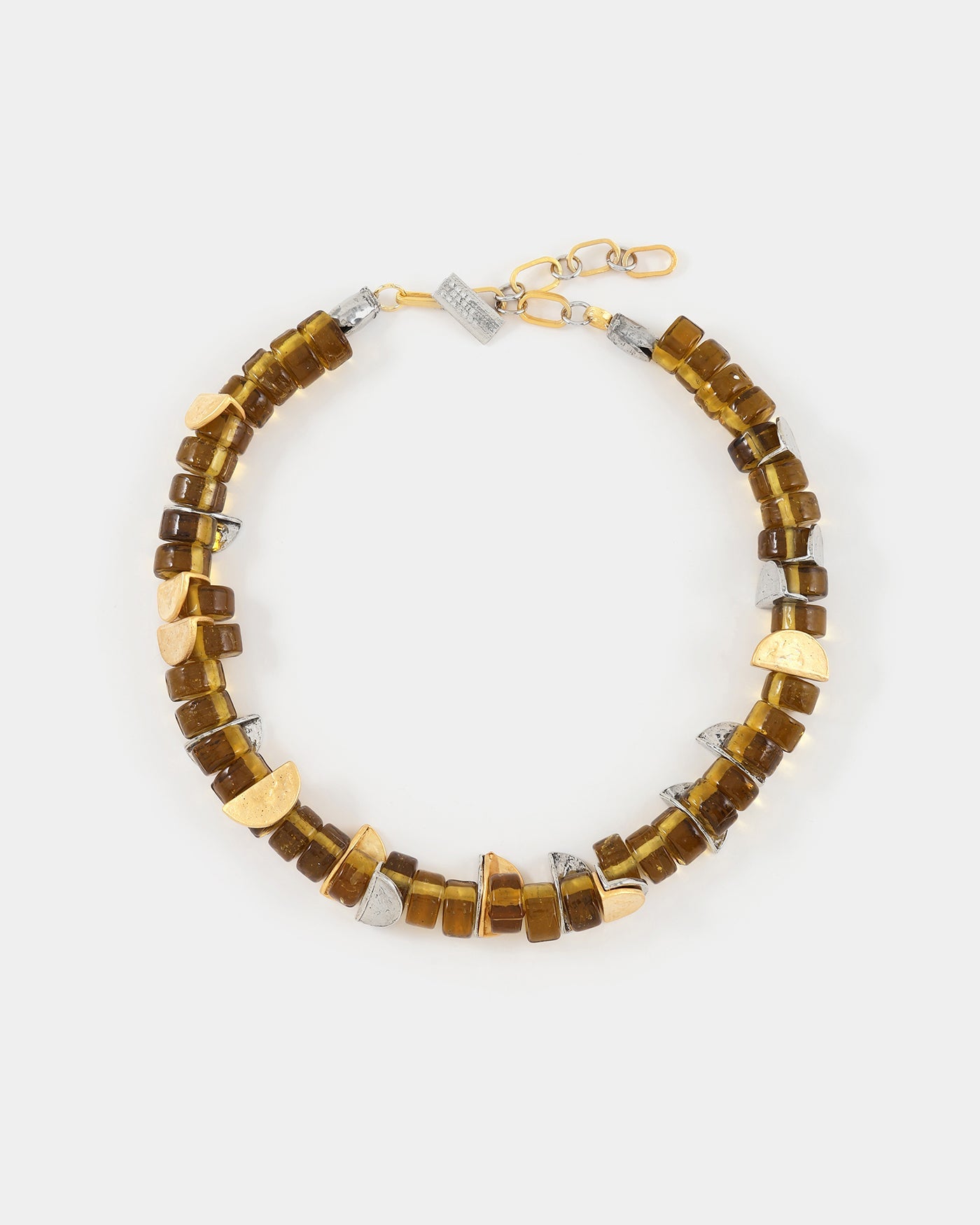 Vela two-tone necklace