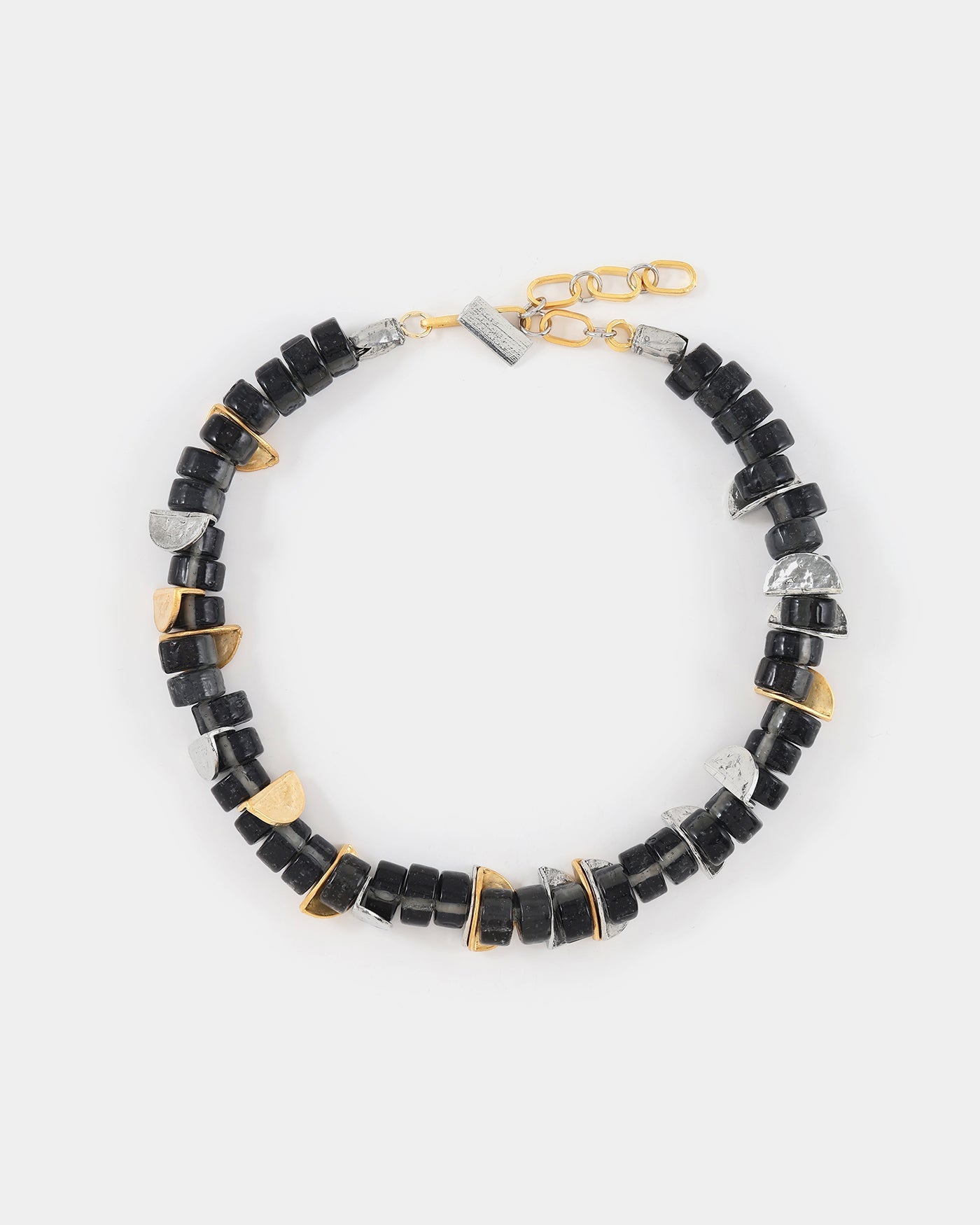 Vela two-tone necklace