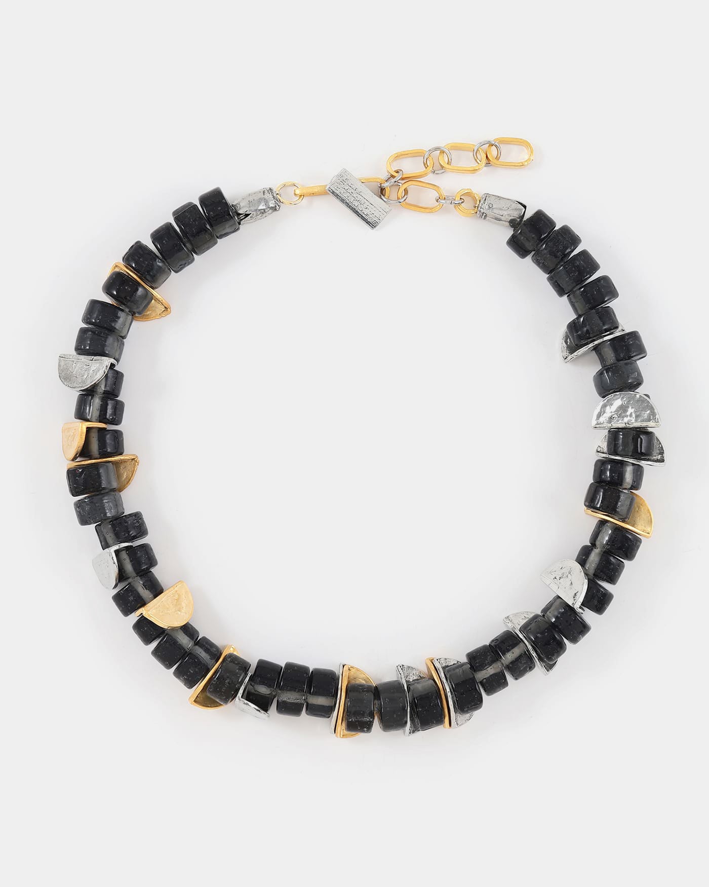 Vela two-tone necklace