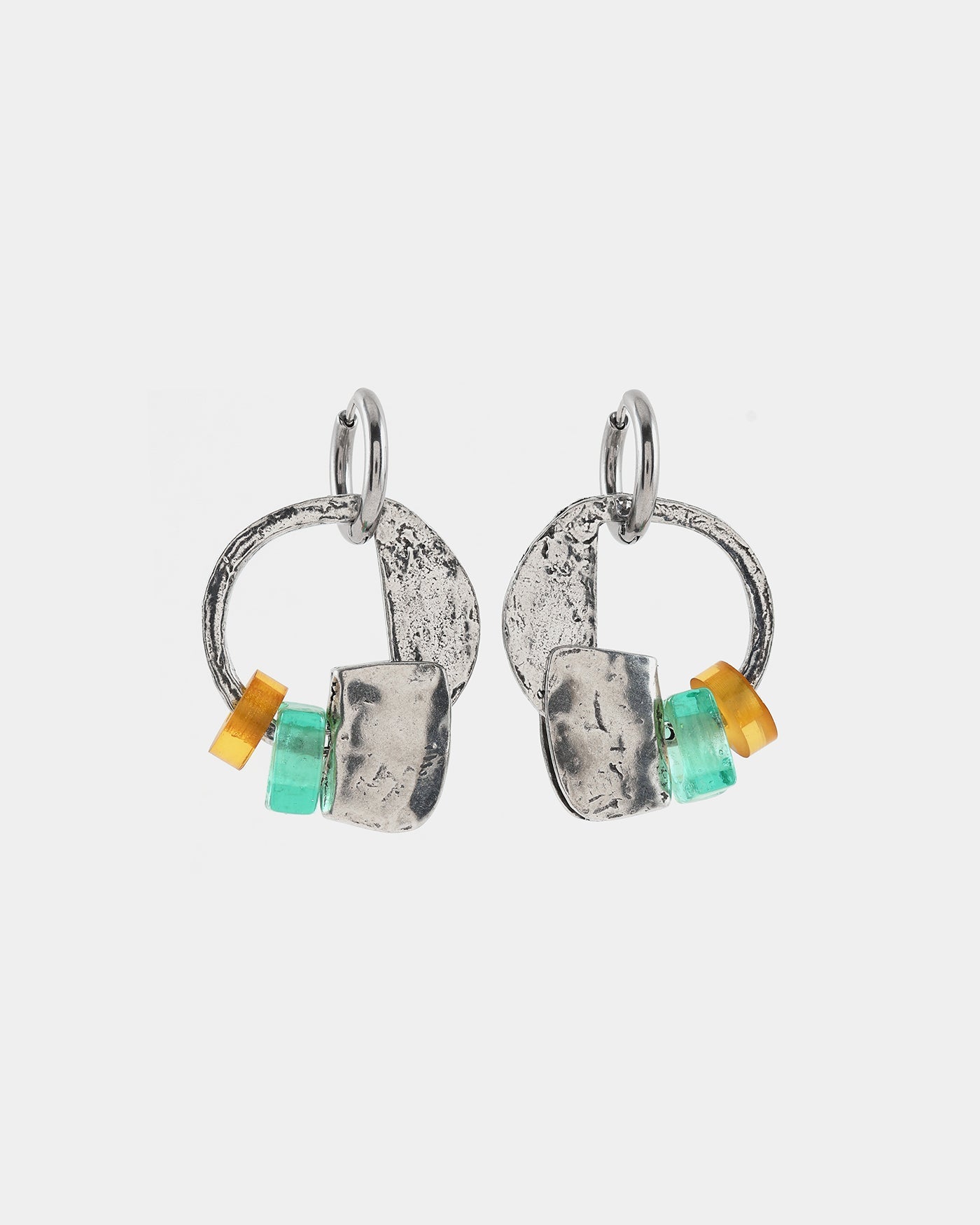 Scorpius silver earrings