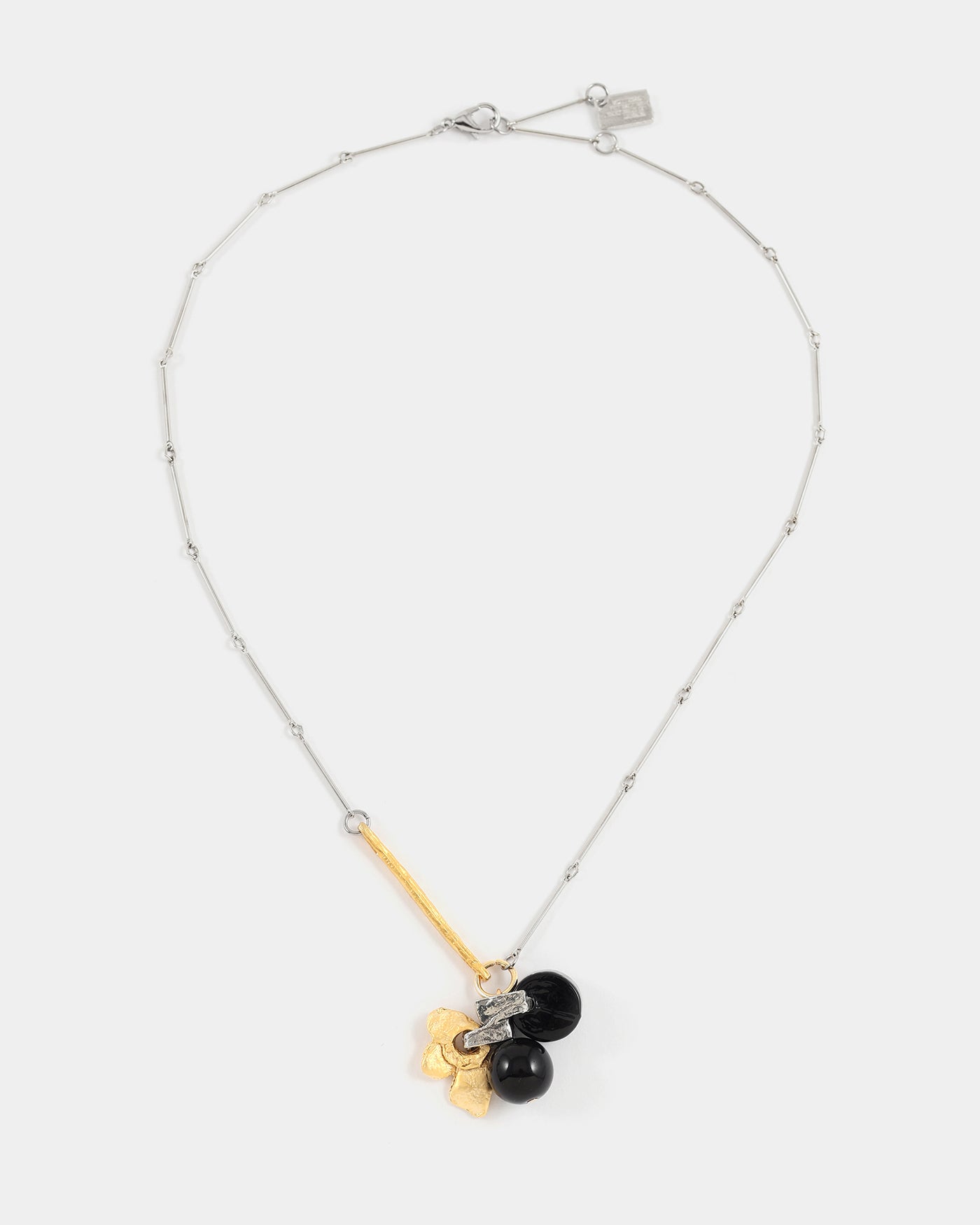 Electre two-tone necklace