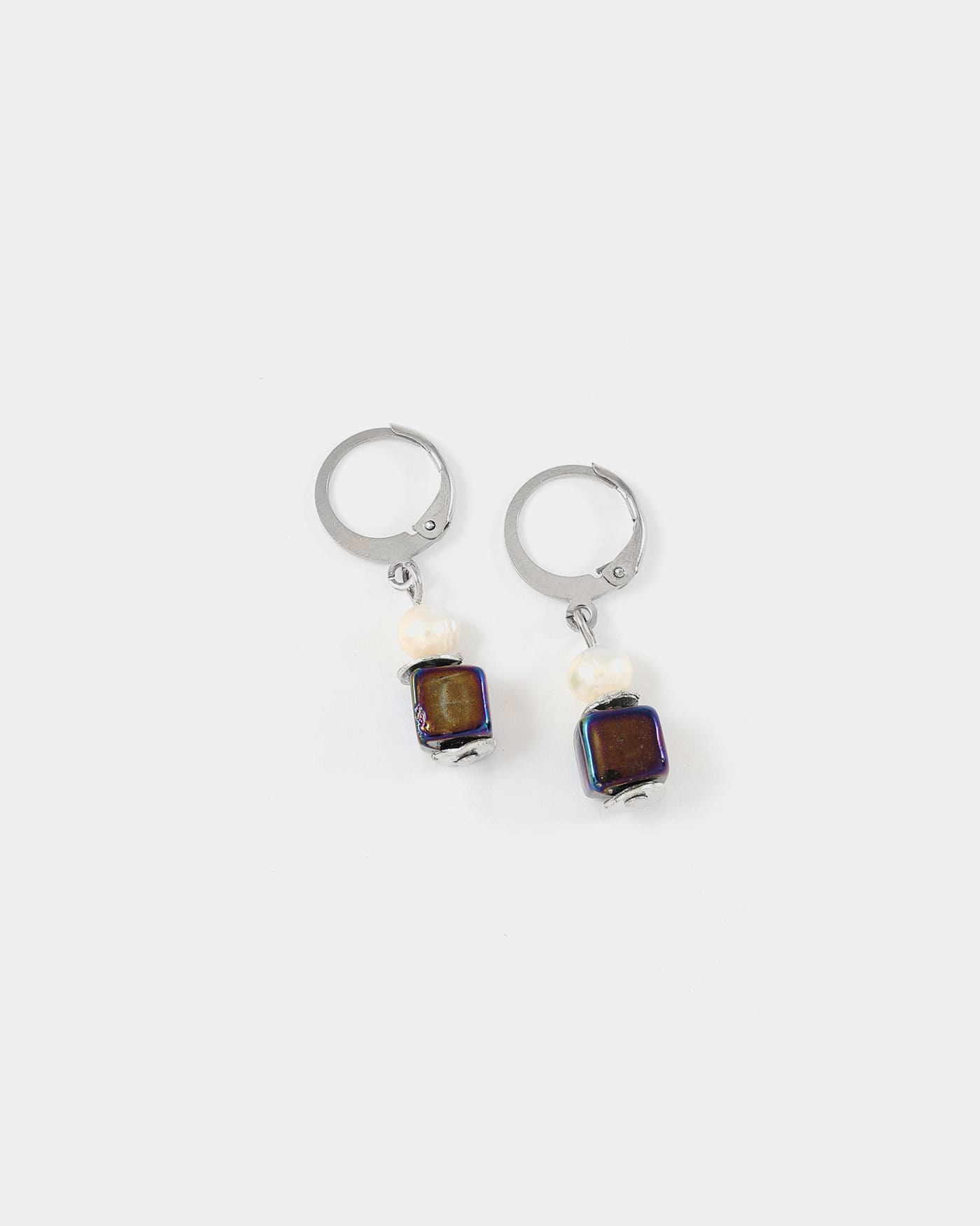 Boucles d'oreilles Deimos Argent
