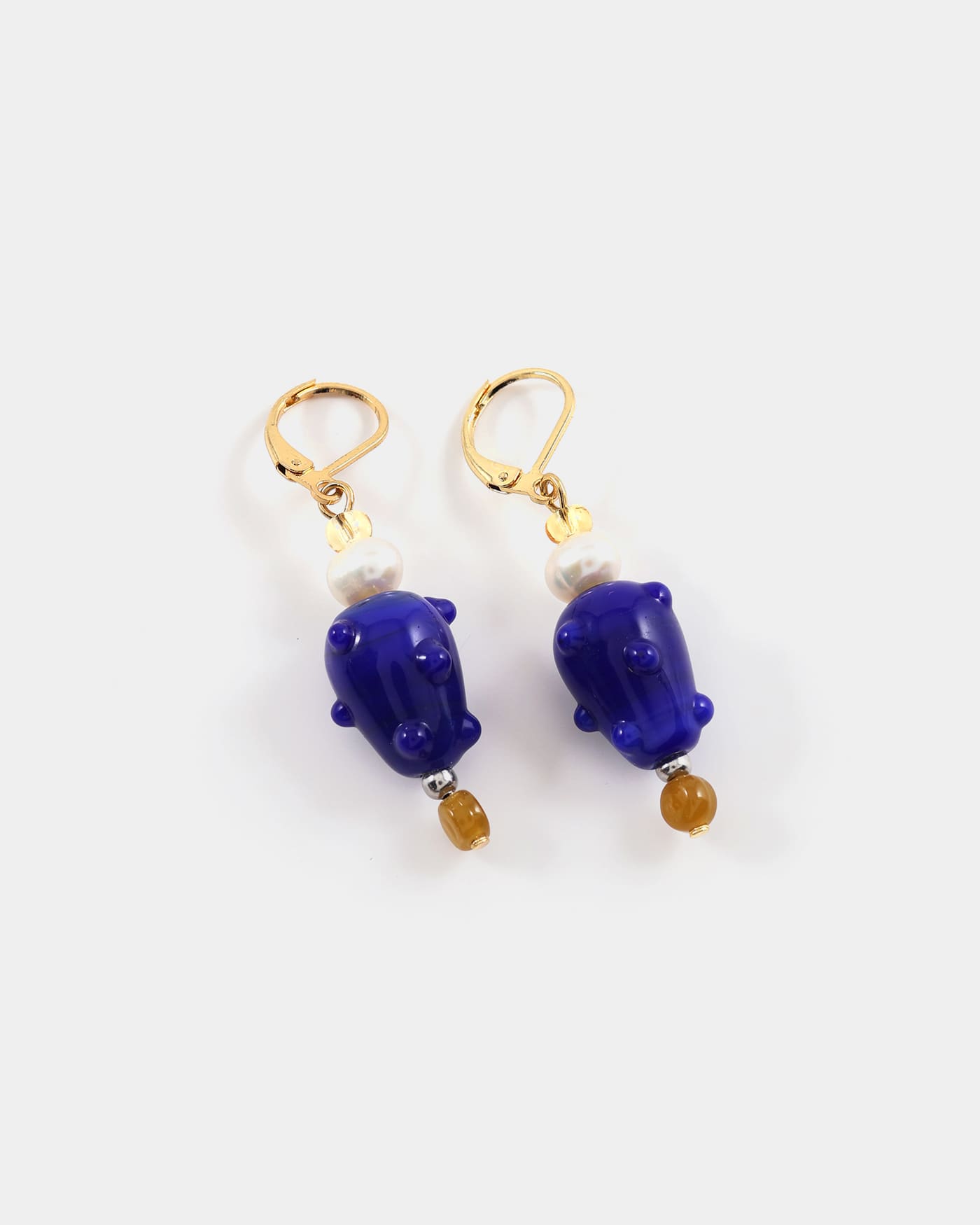 Boucles d'oreilles Fayla Deux tons