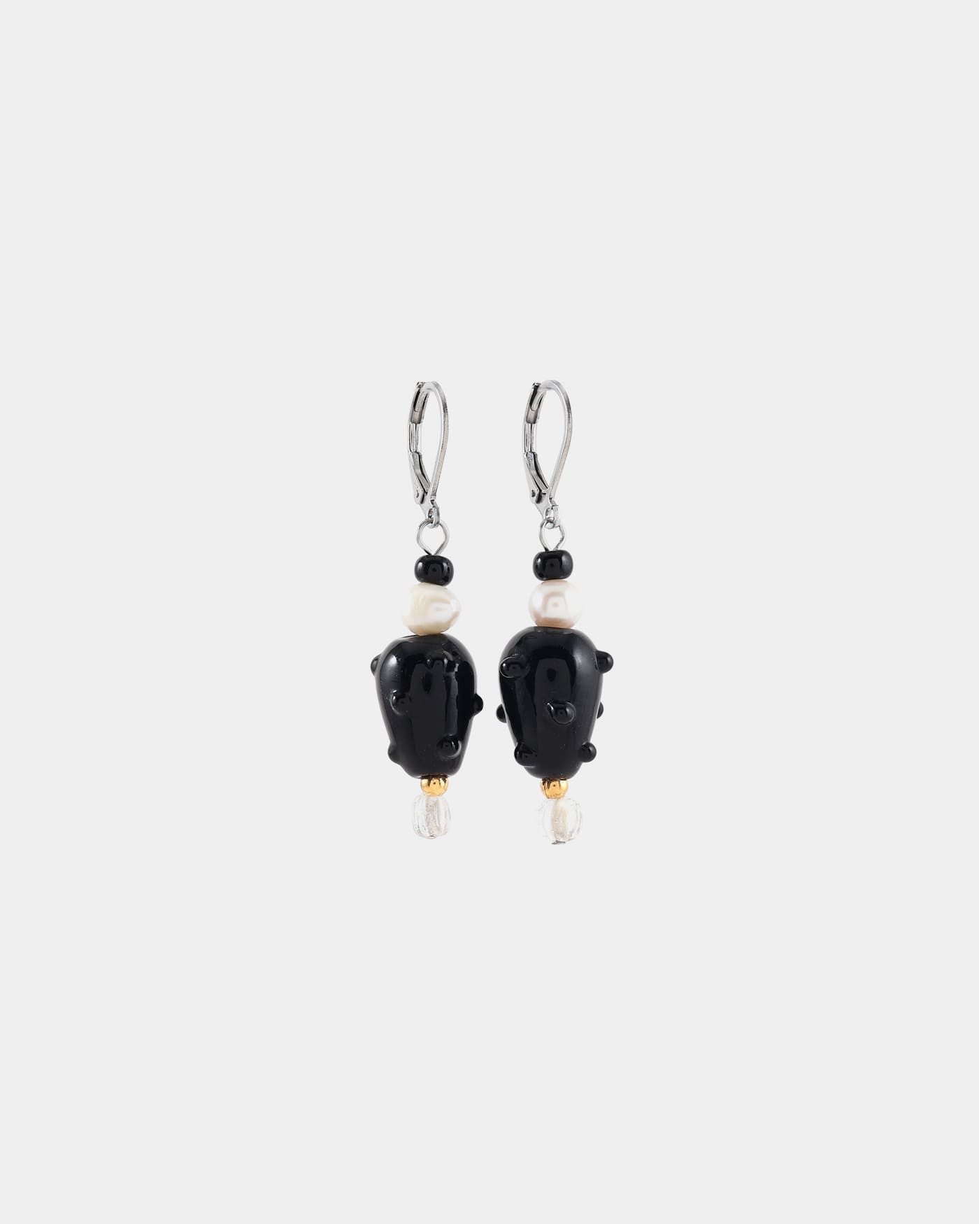 Boucles d'oreilles Fayla Deux tons