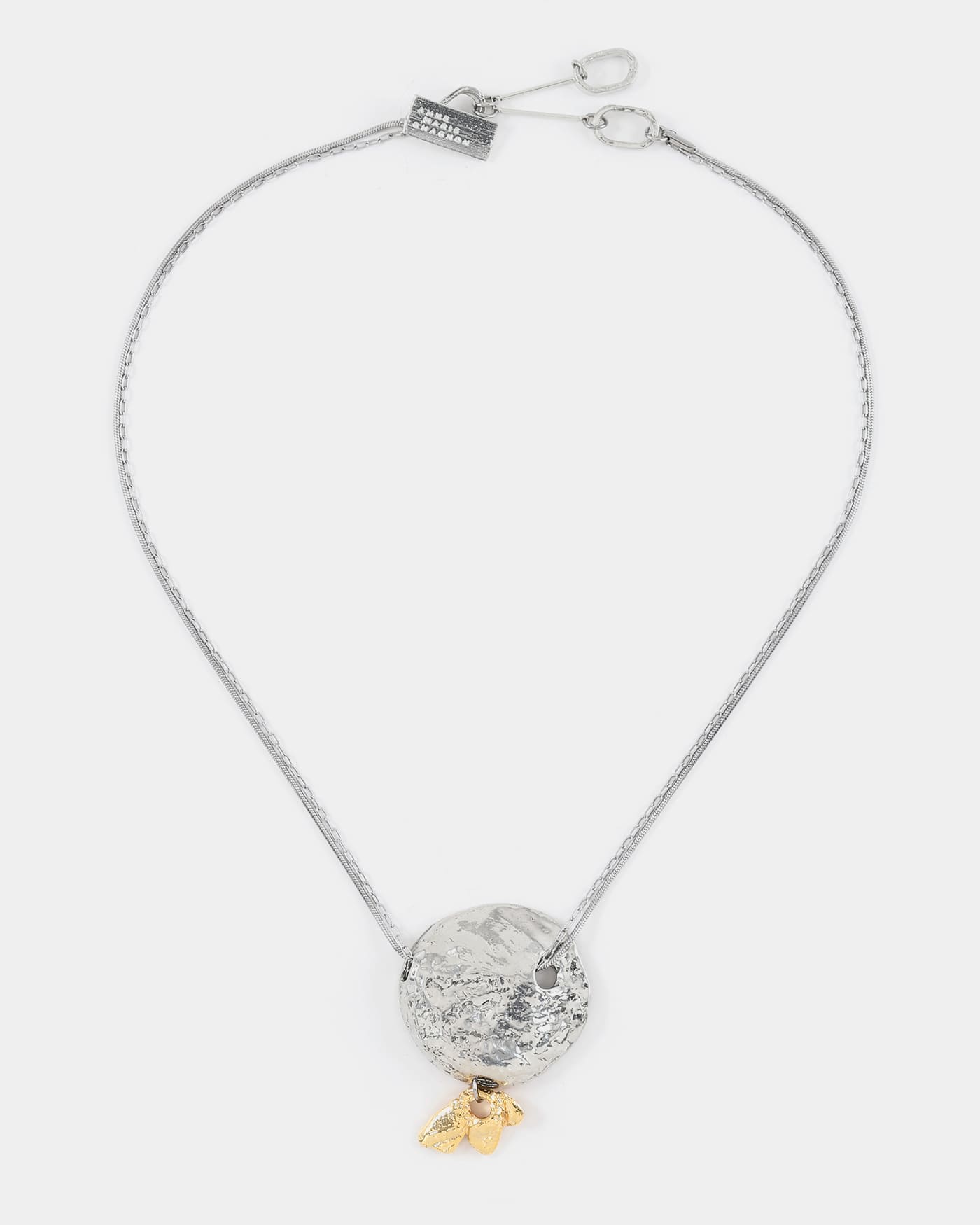 Galatea two-tone necklace