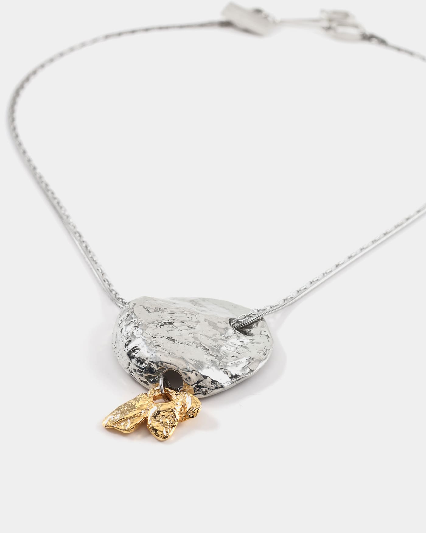 Galatea two-tone necklace