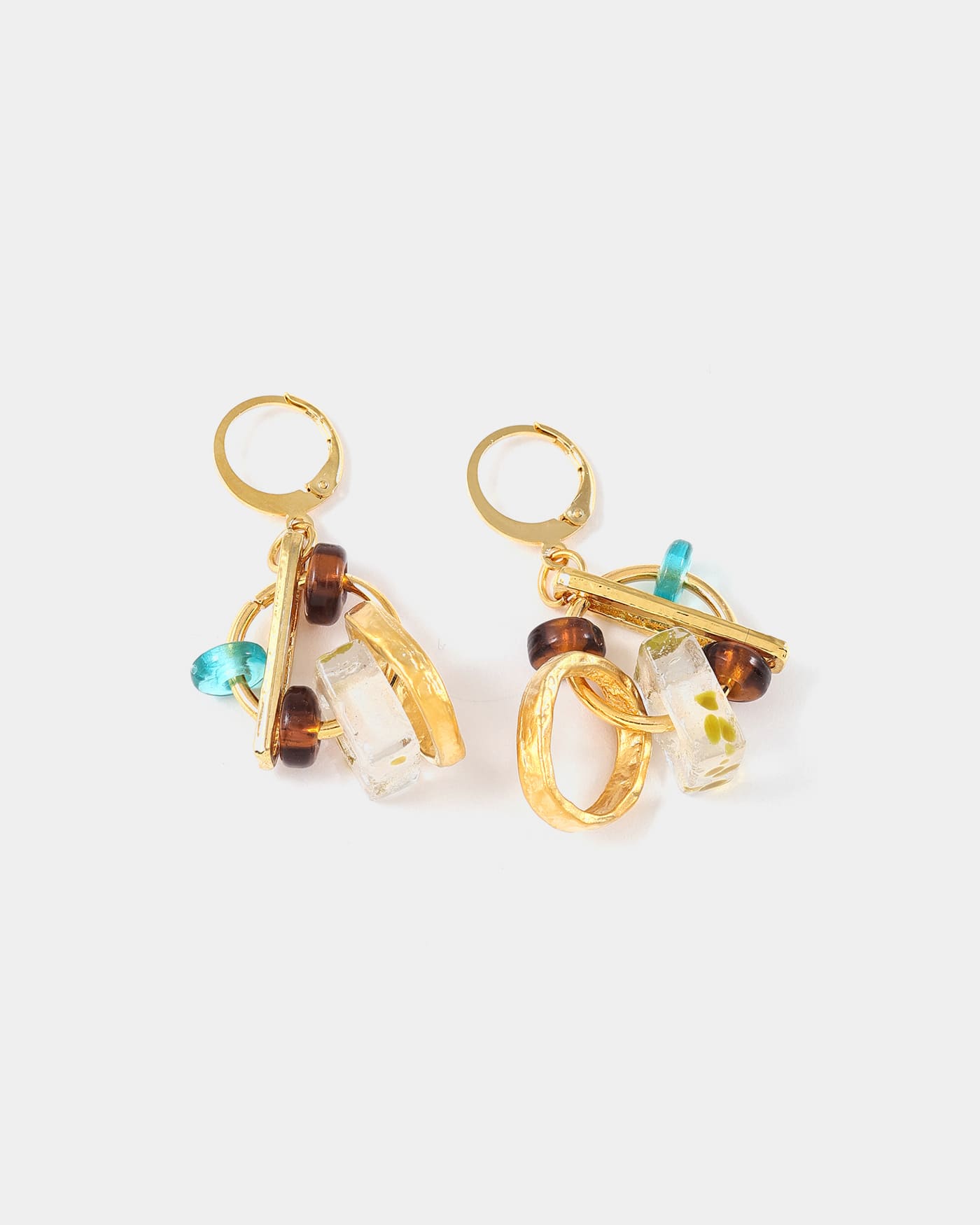 Boucles d'oreilles Vortex Or
