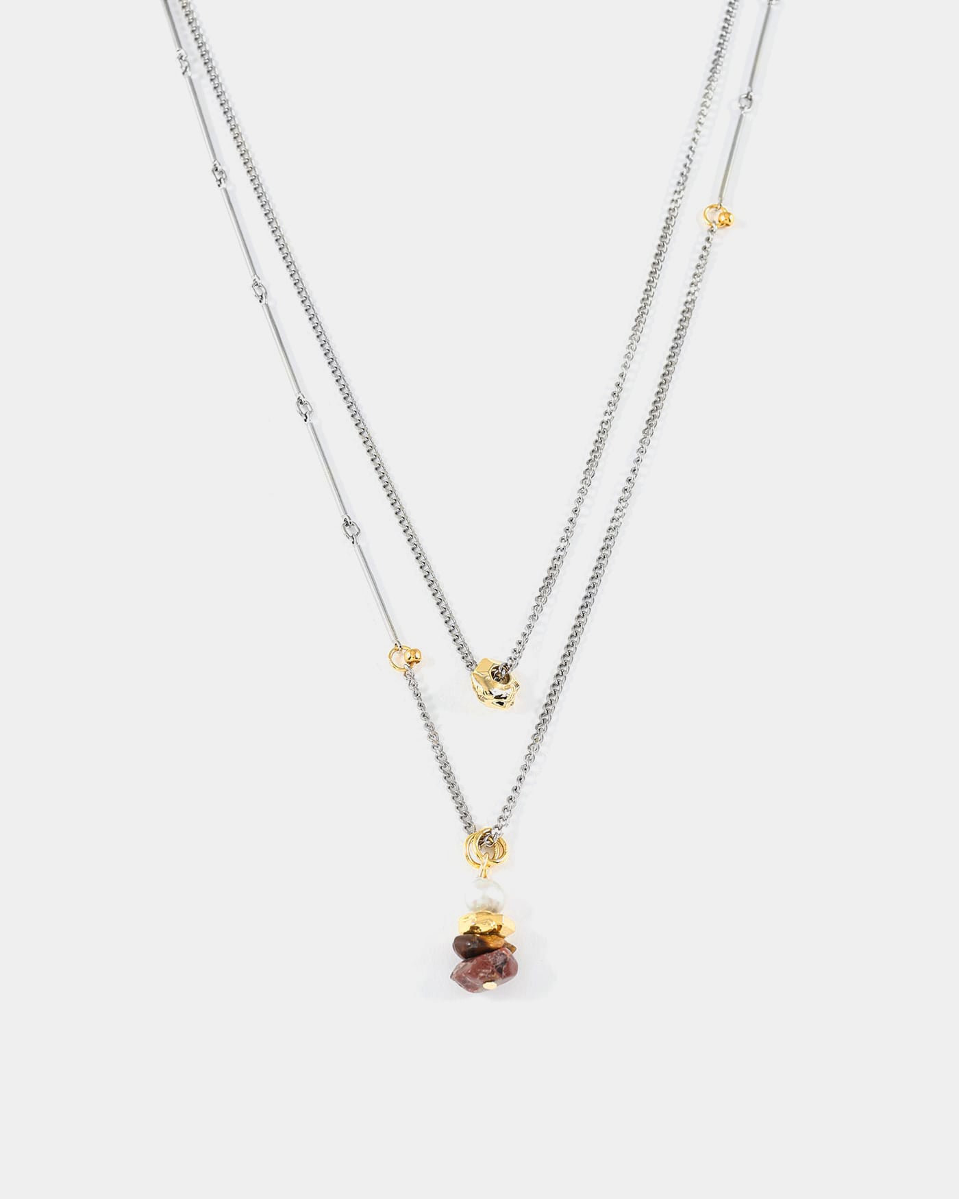 Caelus Two-tone Necklace