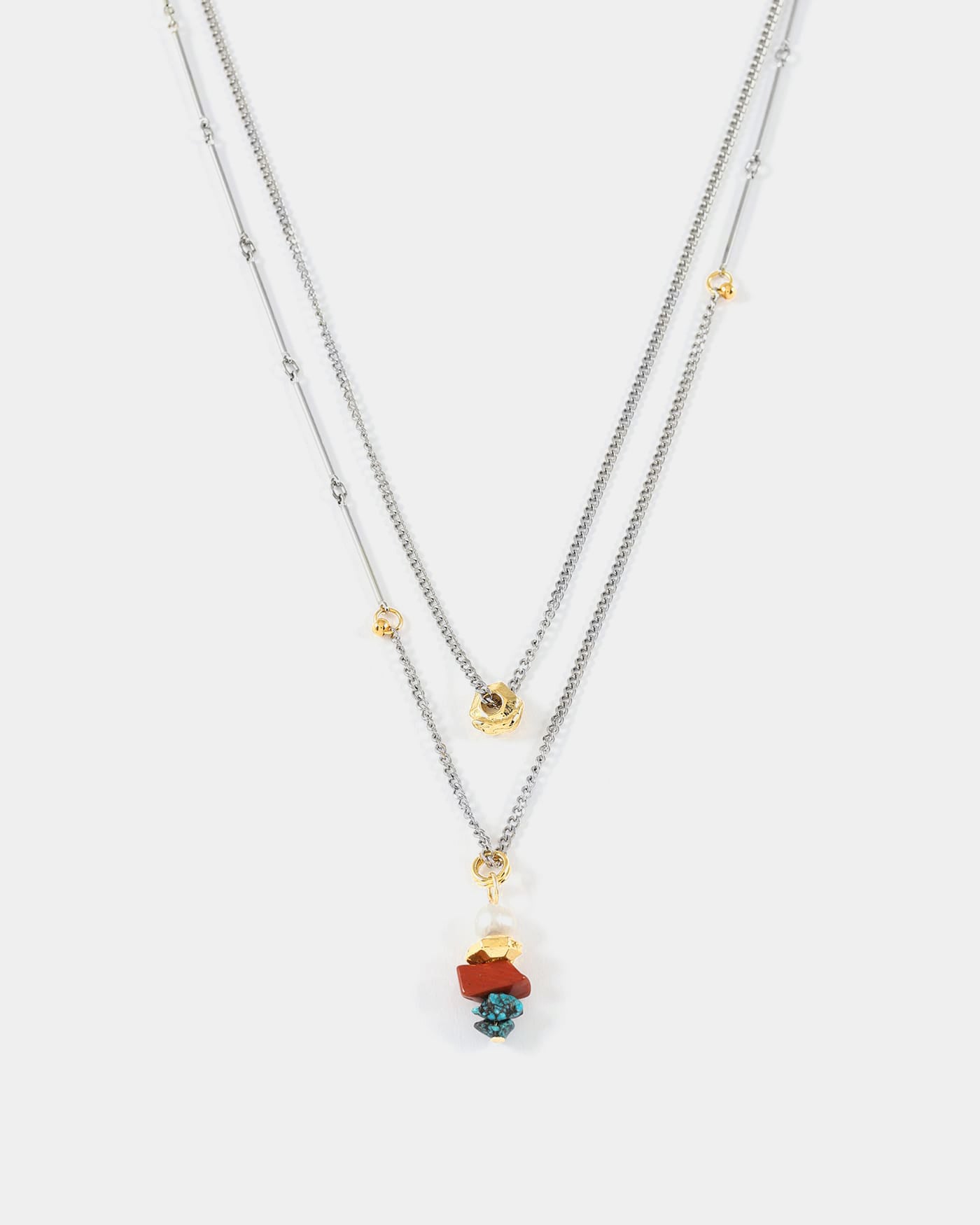 Caelus Two-tone Necklace