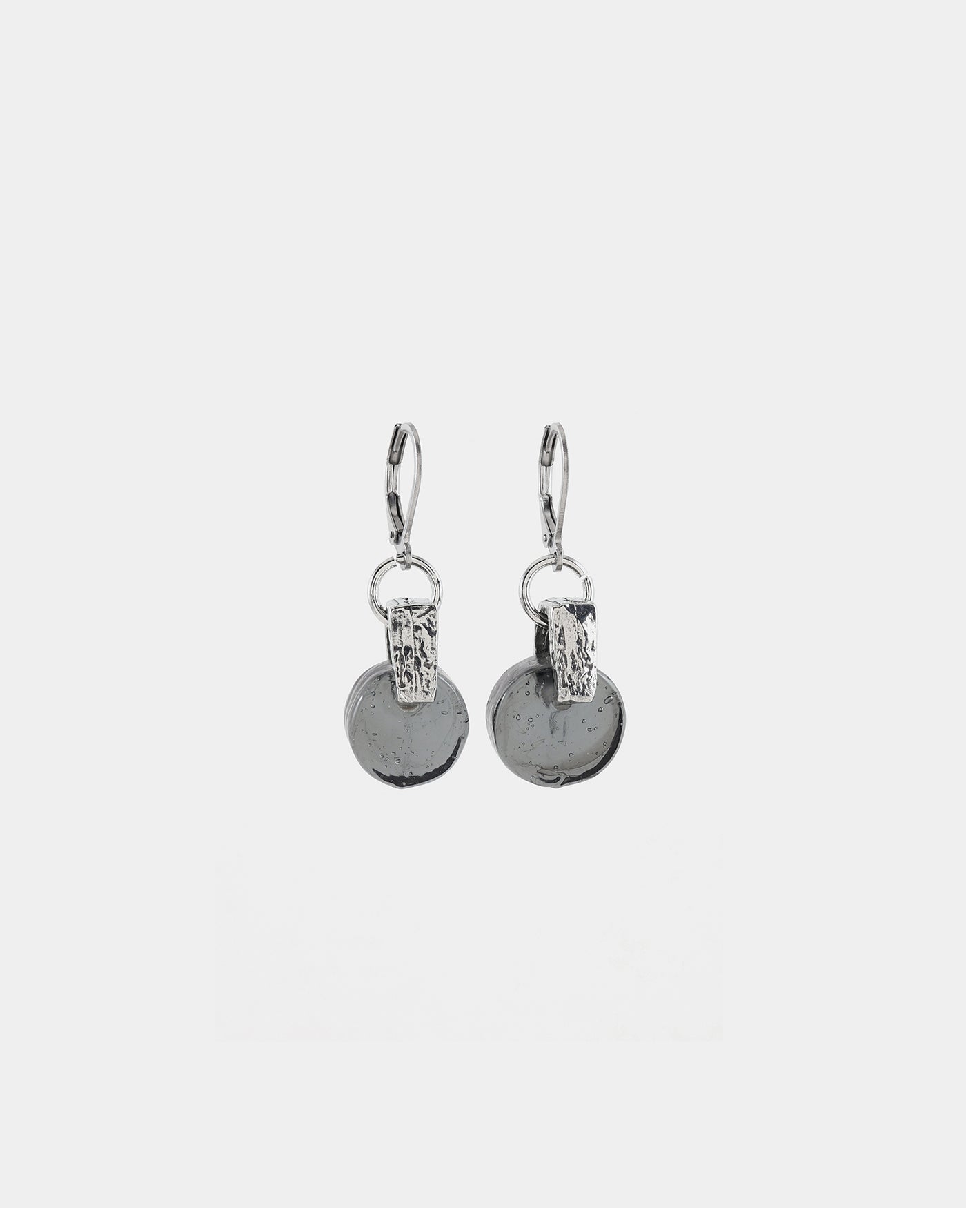 Dalim silver earrings