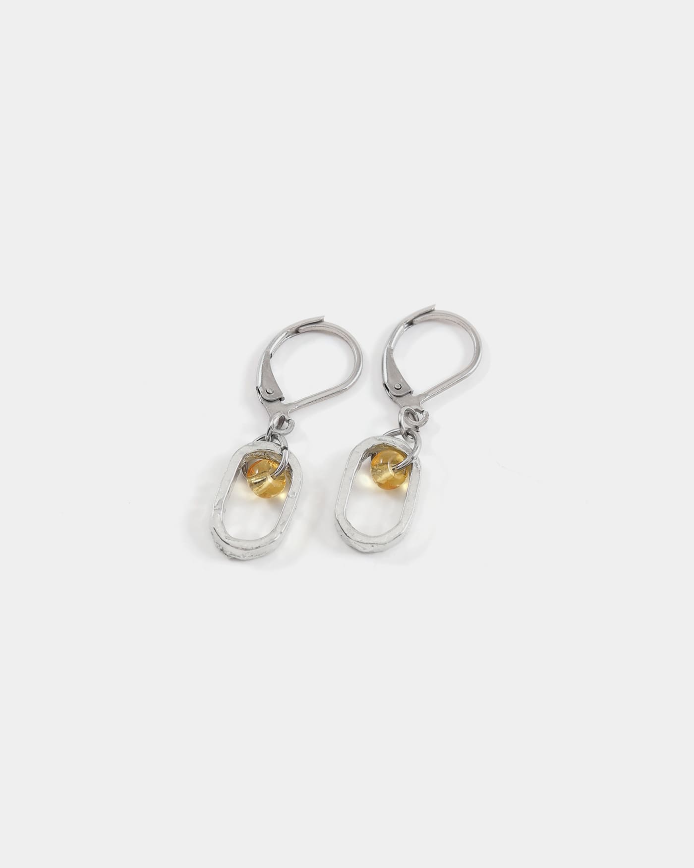 Boucles d'oreilles Dabih Argent