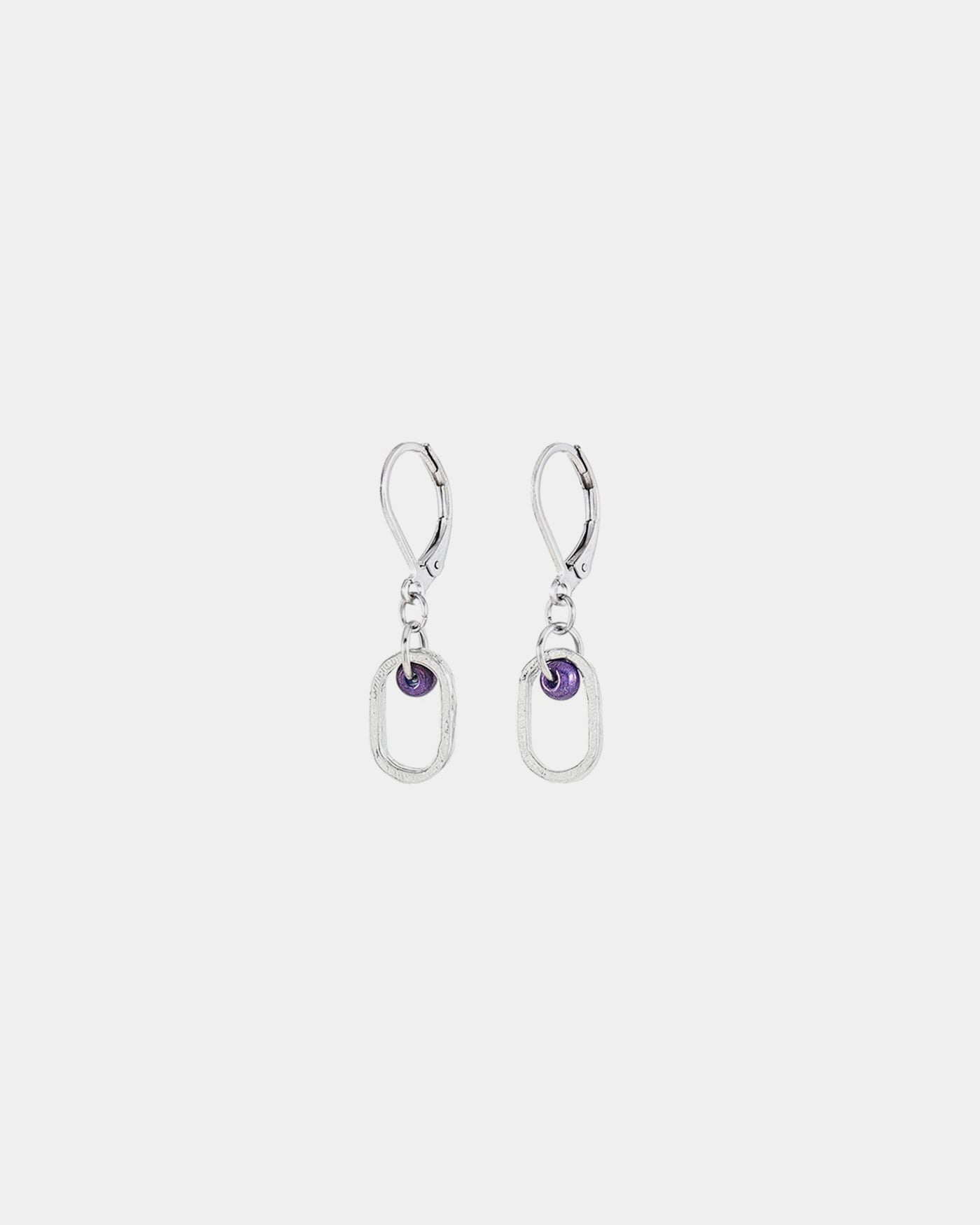 Boucles d'oreilles Dabih Argent