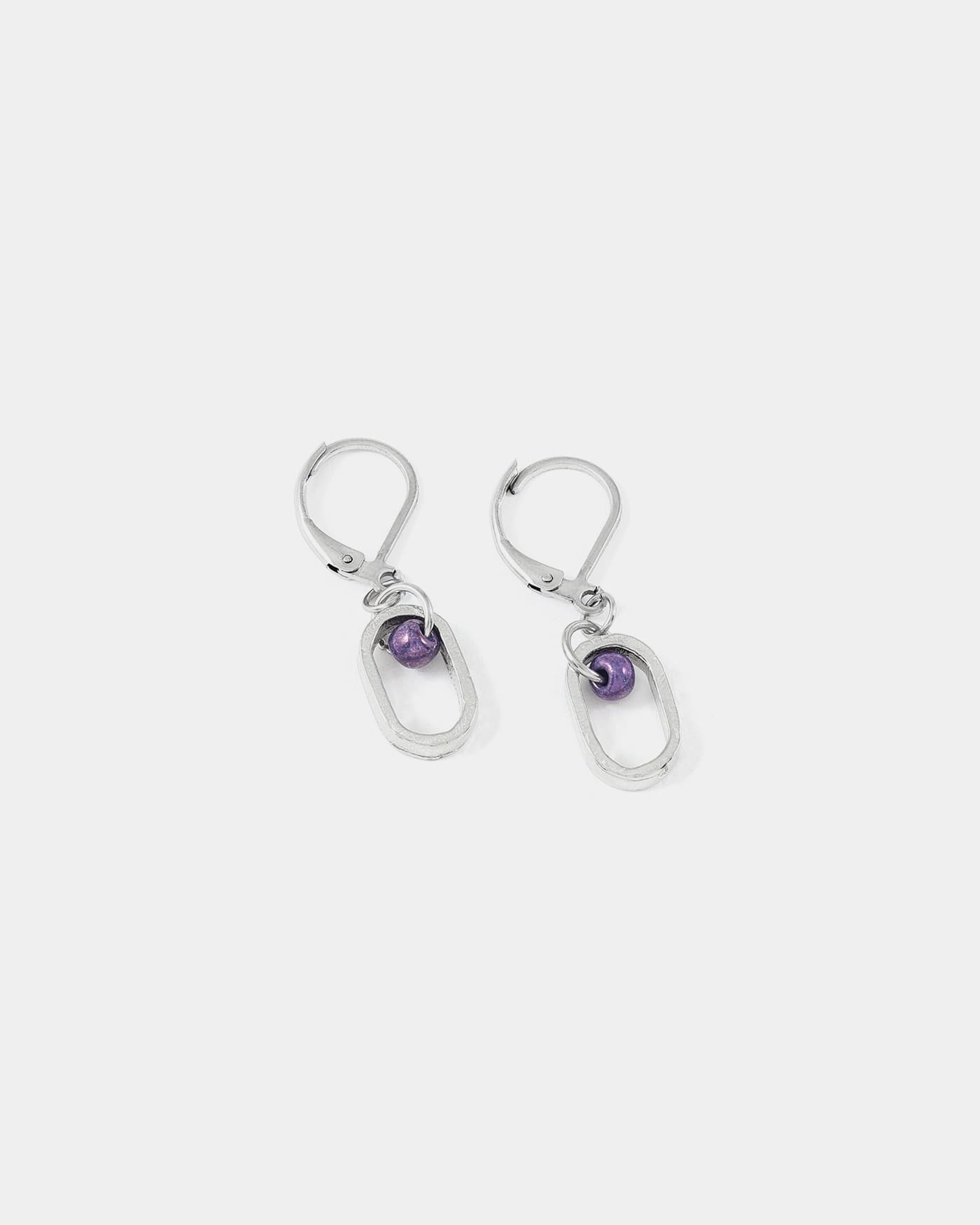 Dabih silver earrings
