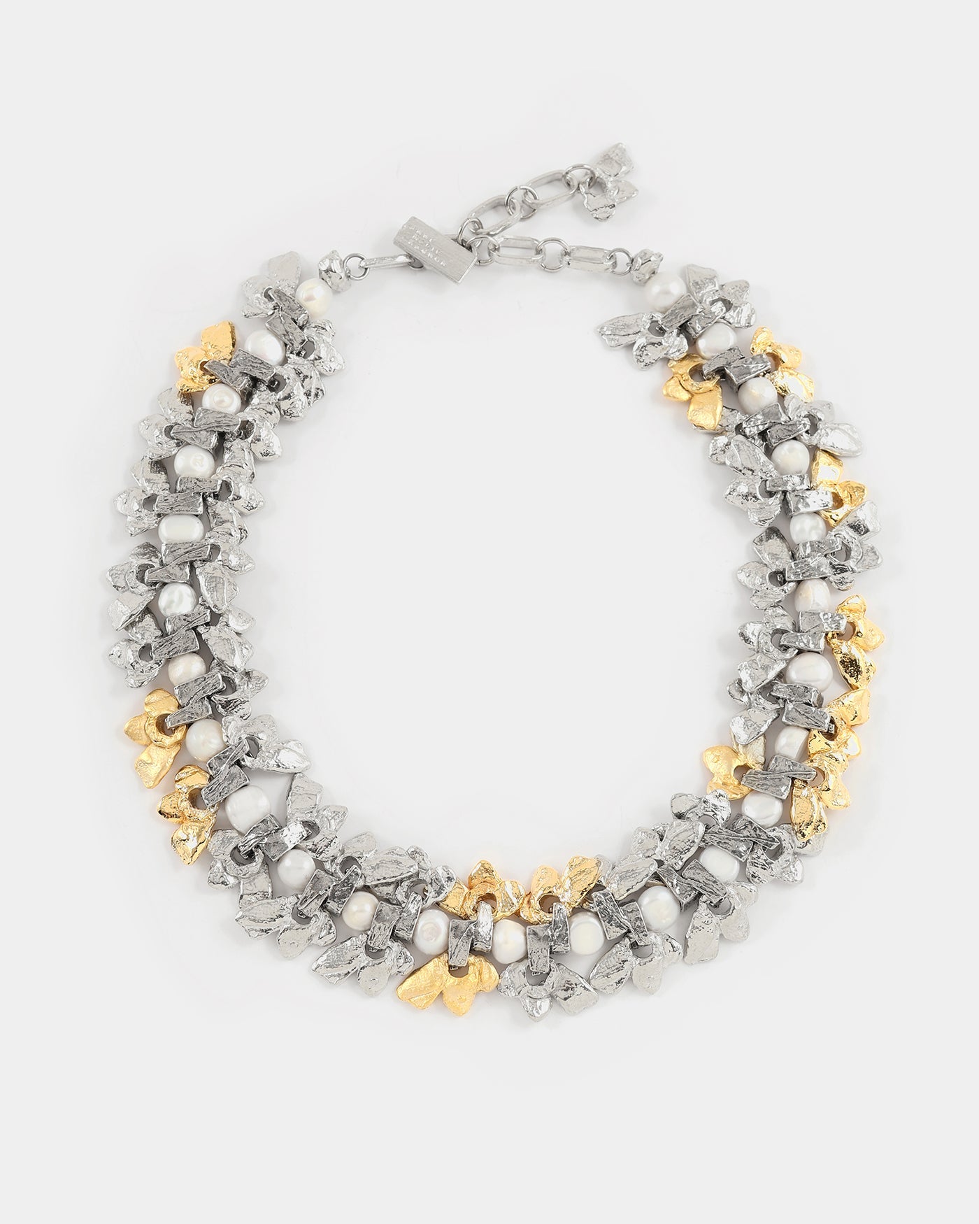 Zosma two-tone necklace