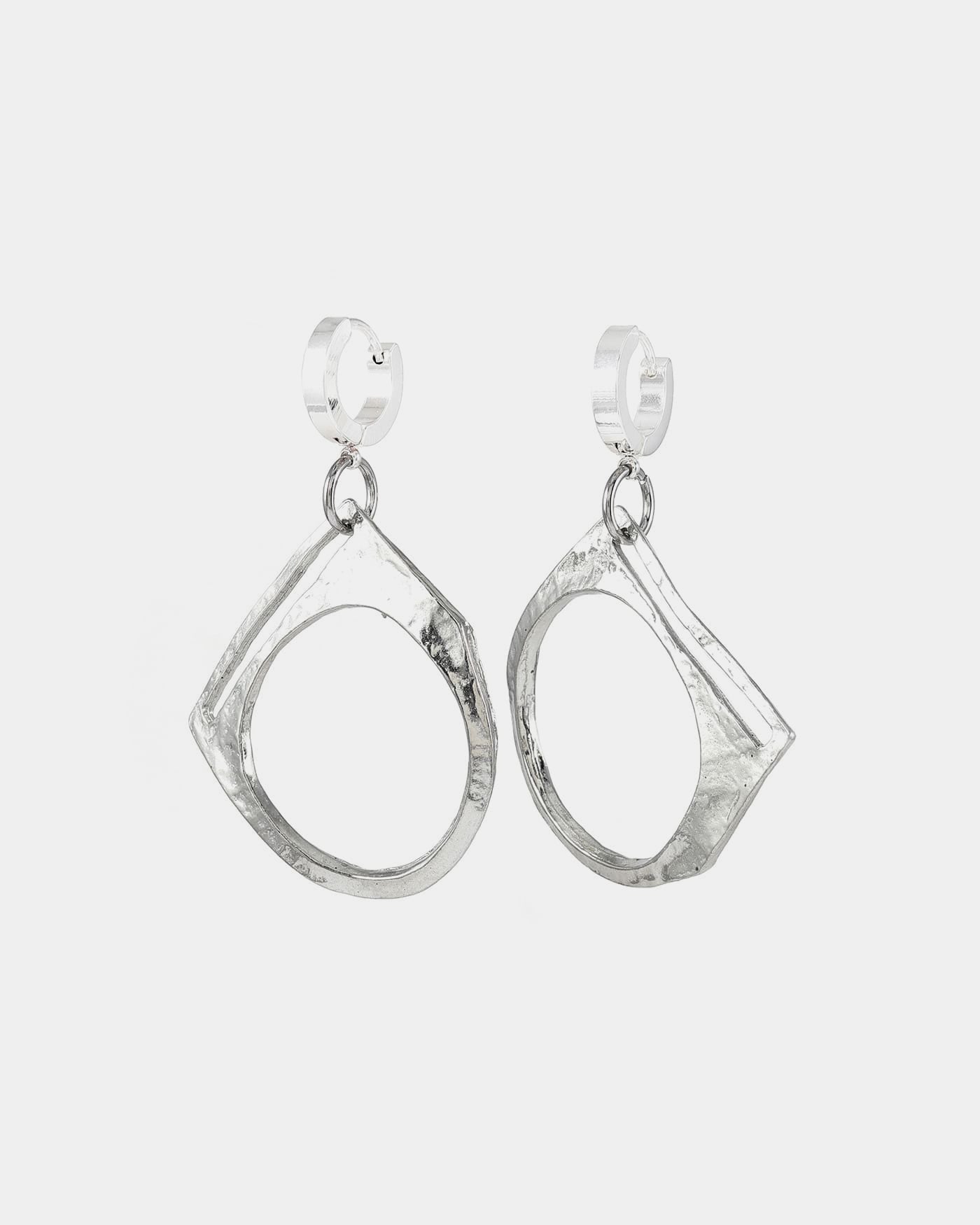 Boucles d'oreilles Ximena Argent