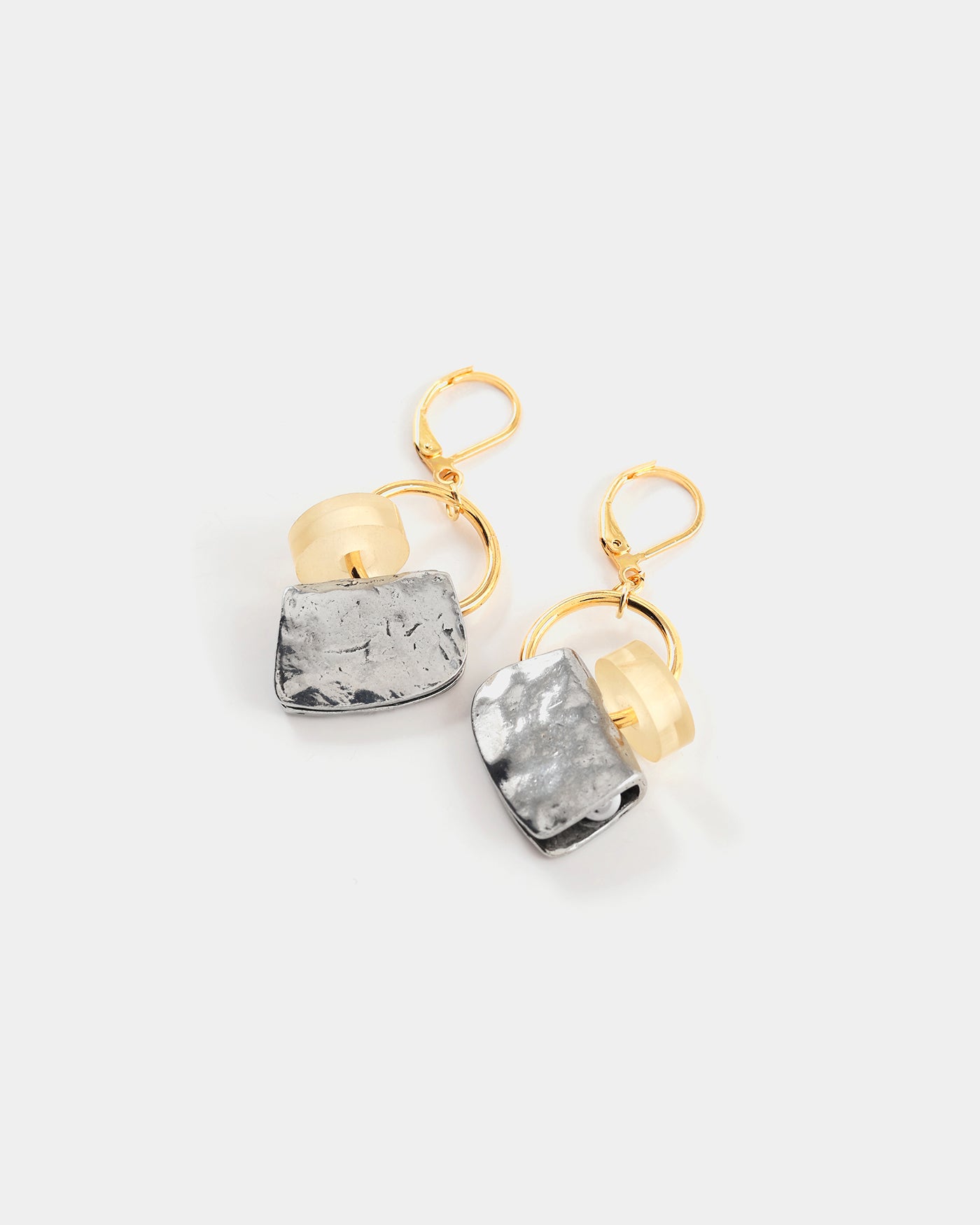 Matar two-tone earrings