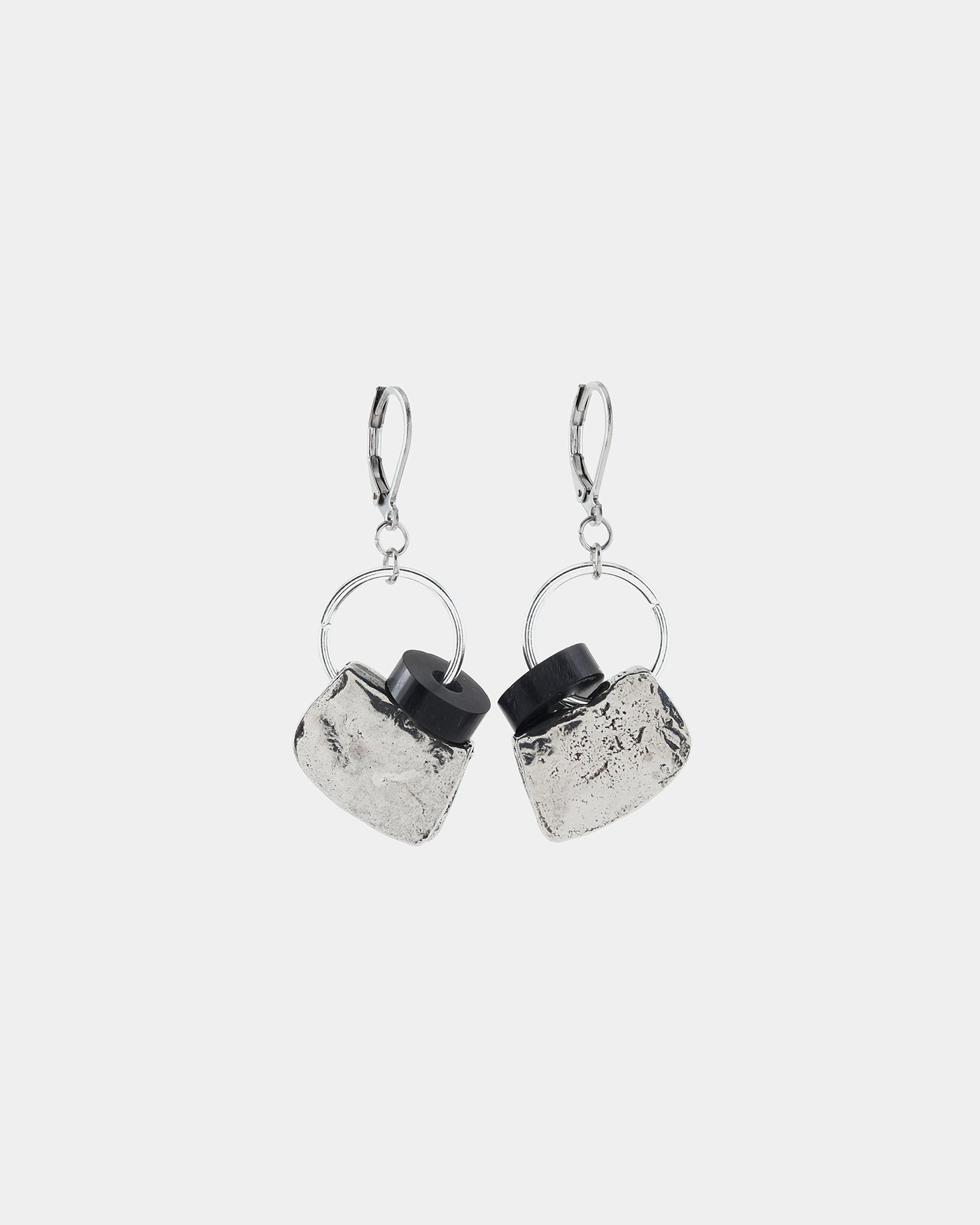 Boucles d'oreilles Matar Argent