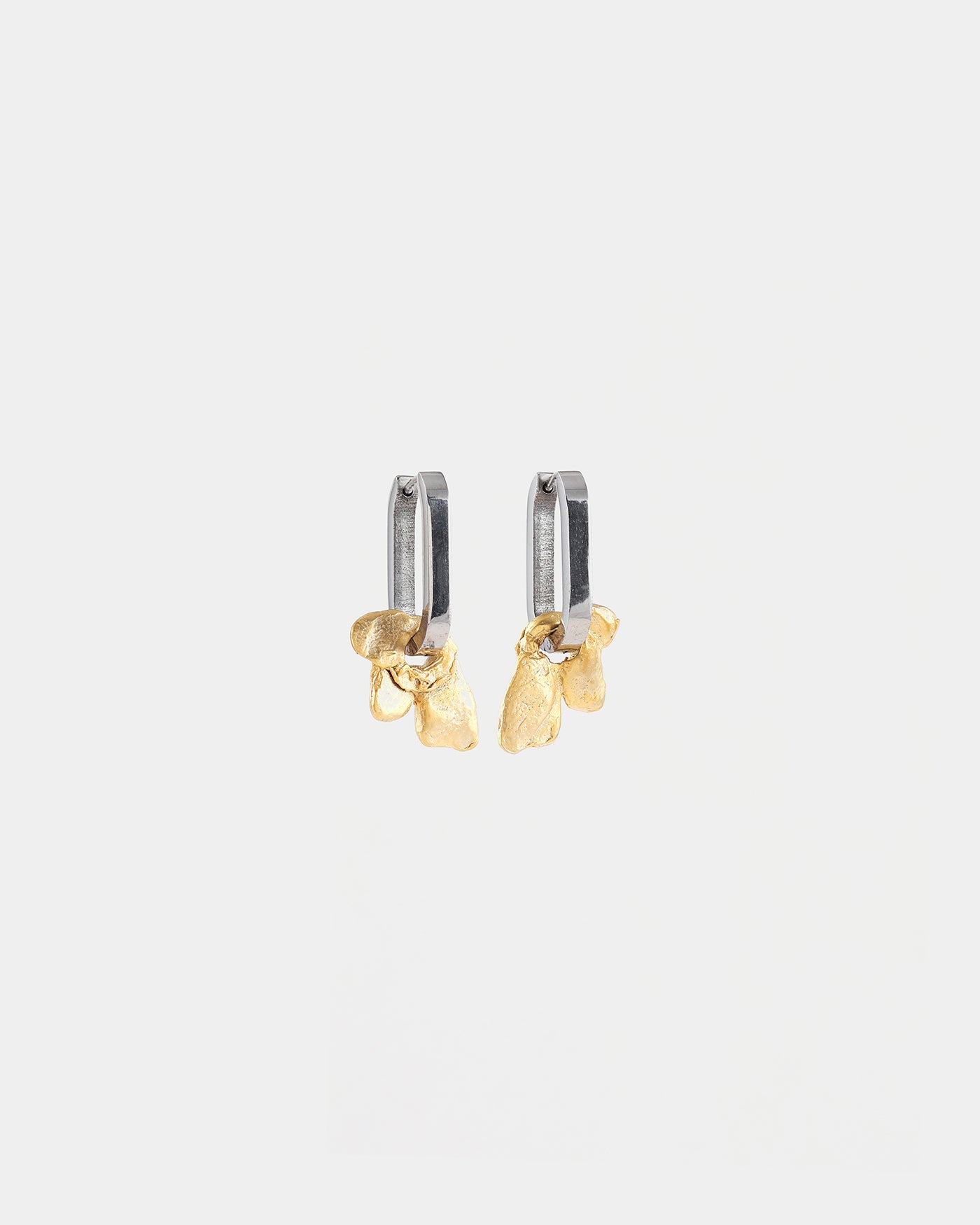 Nekkar two-tone earrings