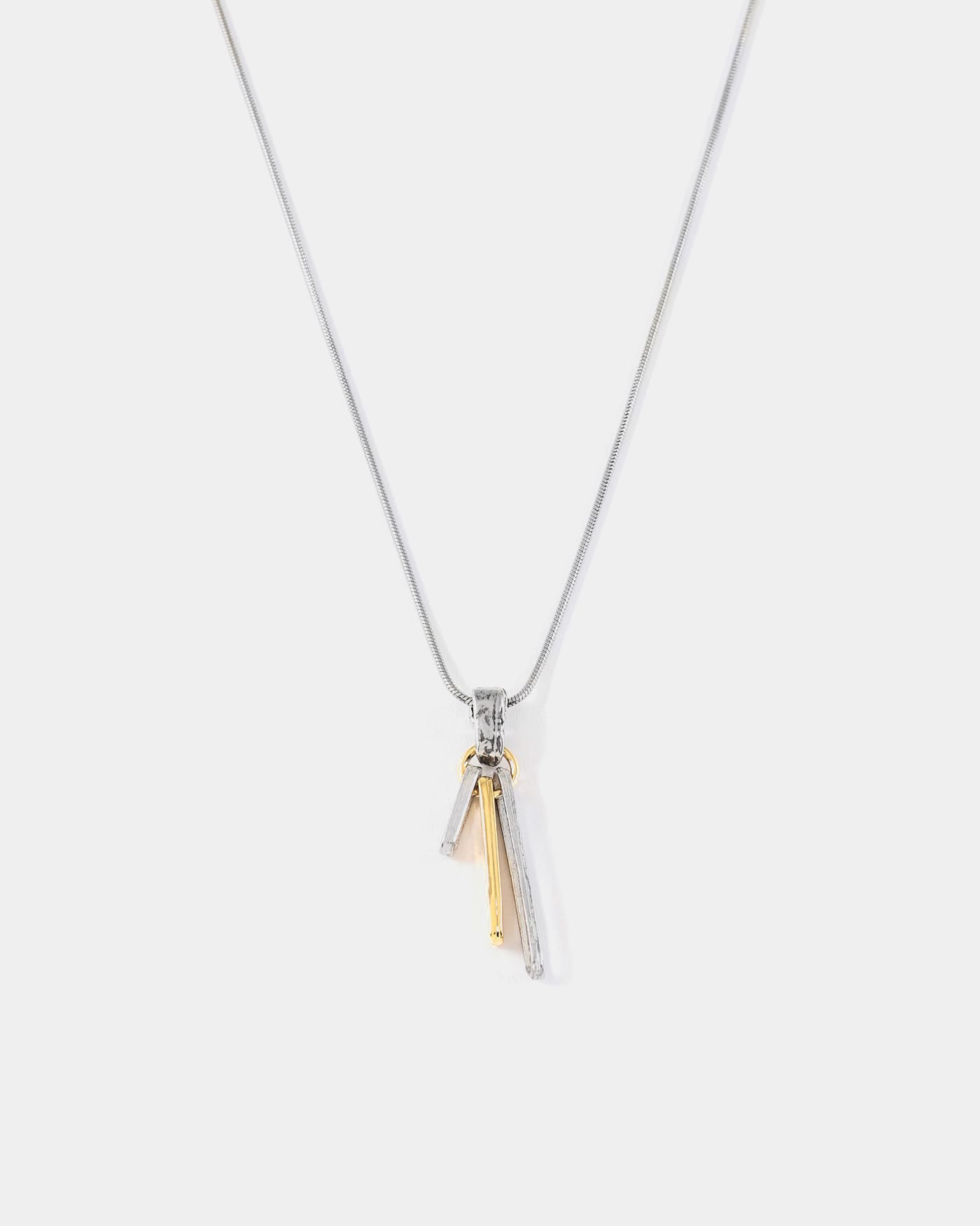 Auror Two-tone Necklace