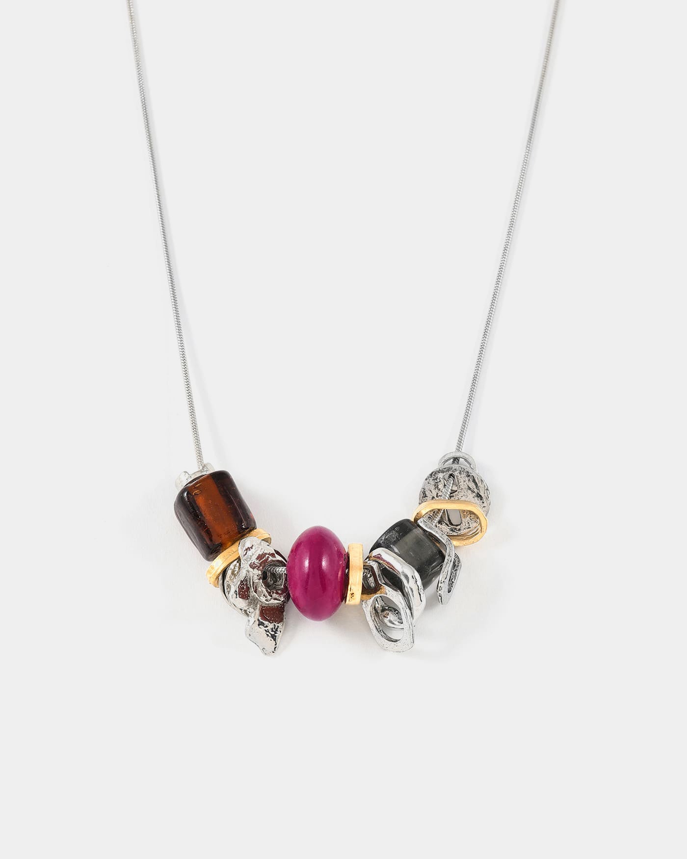 Leona Two-tone Necklace