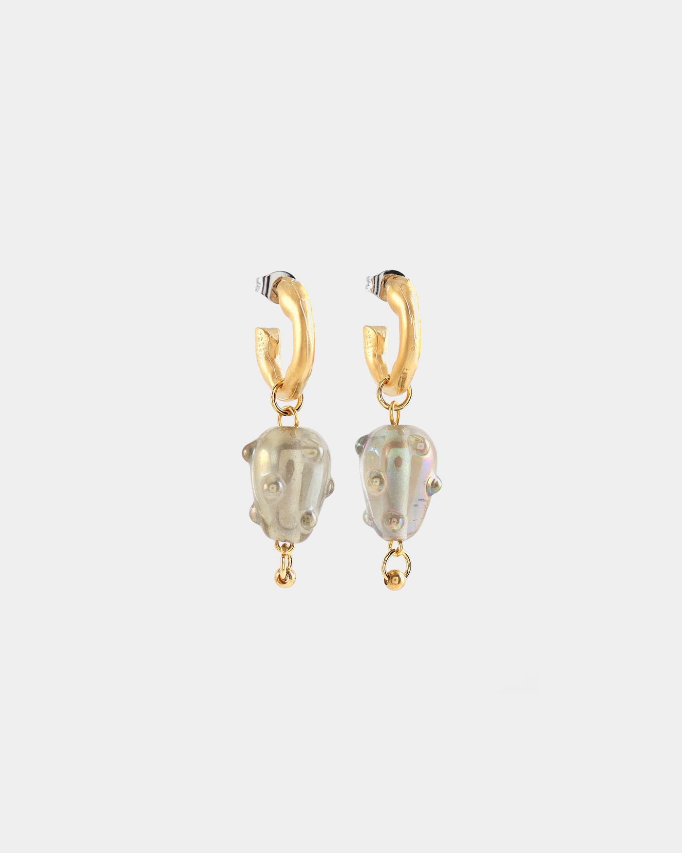 Nembus gold earrings