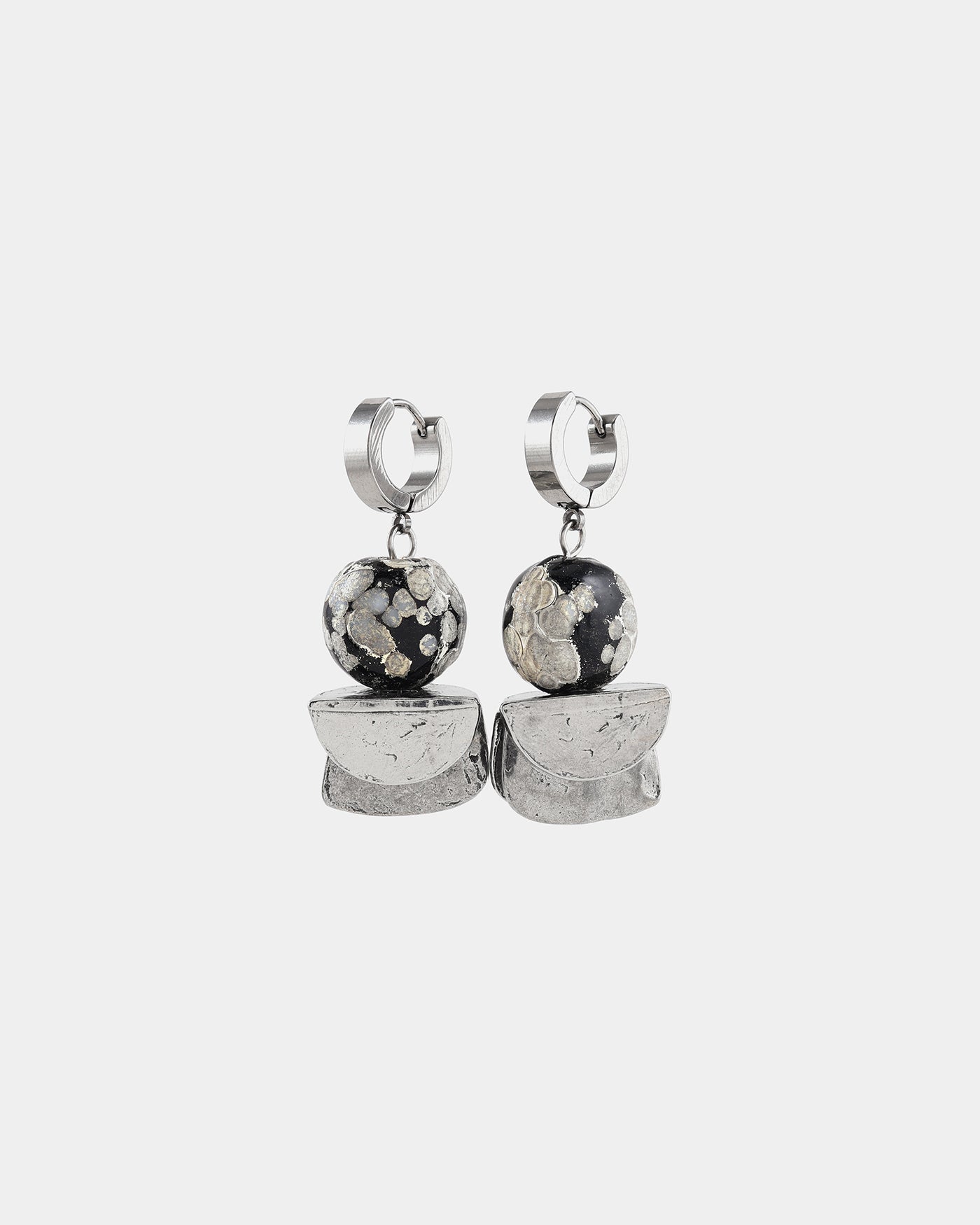 Wega silver earrings