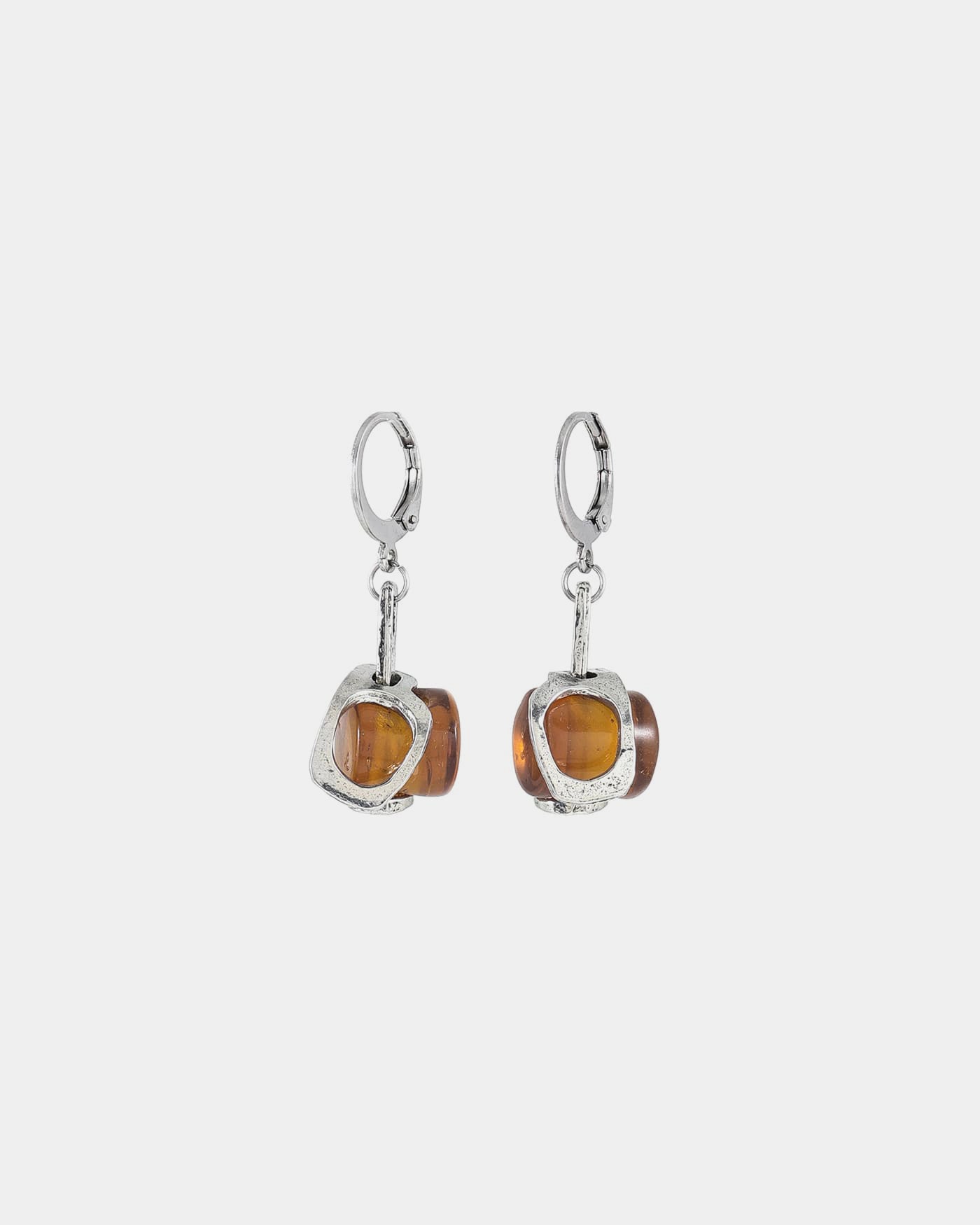 Boucles d'oreilles Nereus Argent