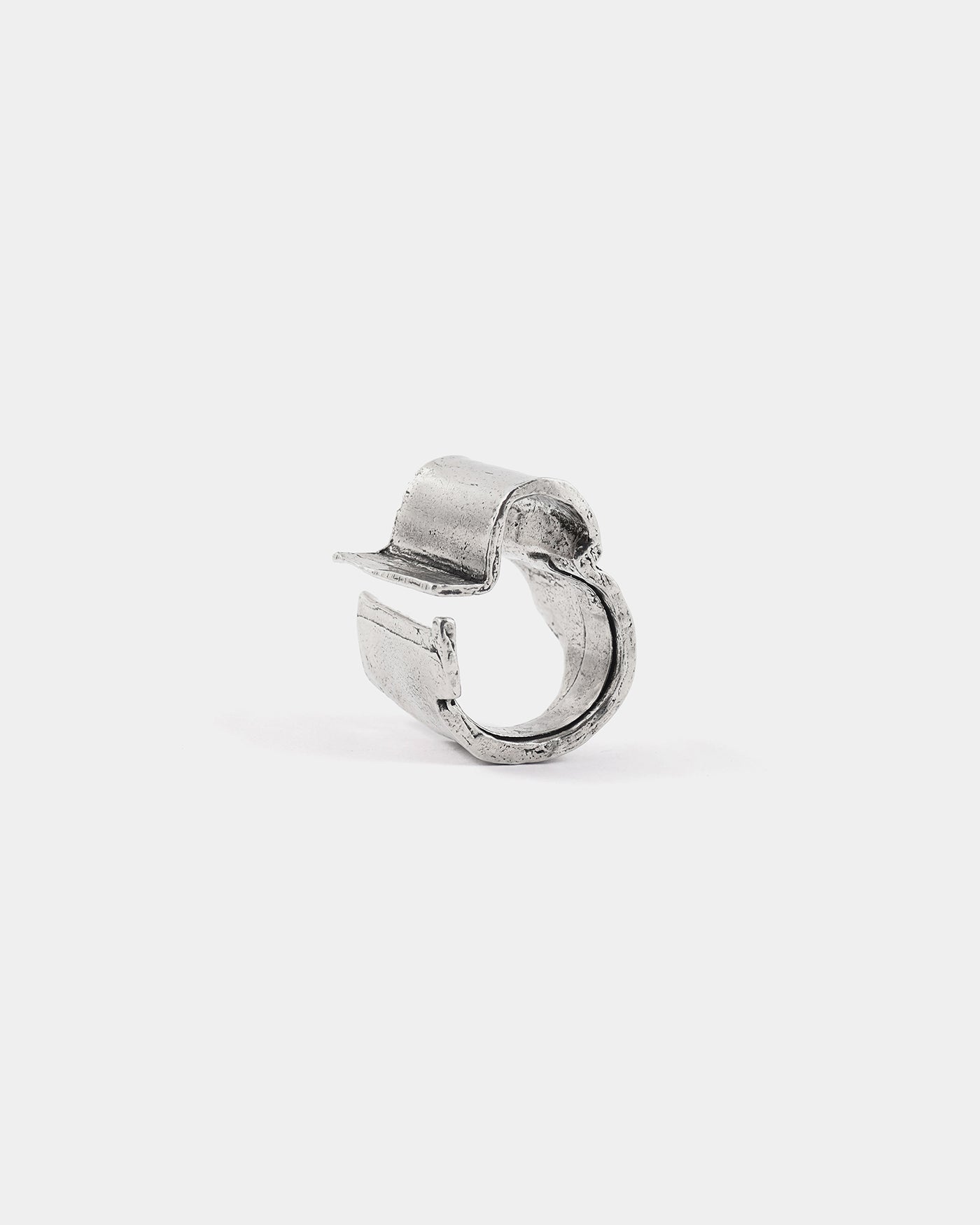 Crisium silver ring