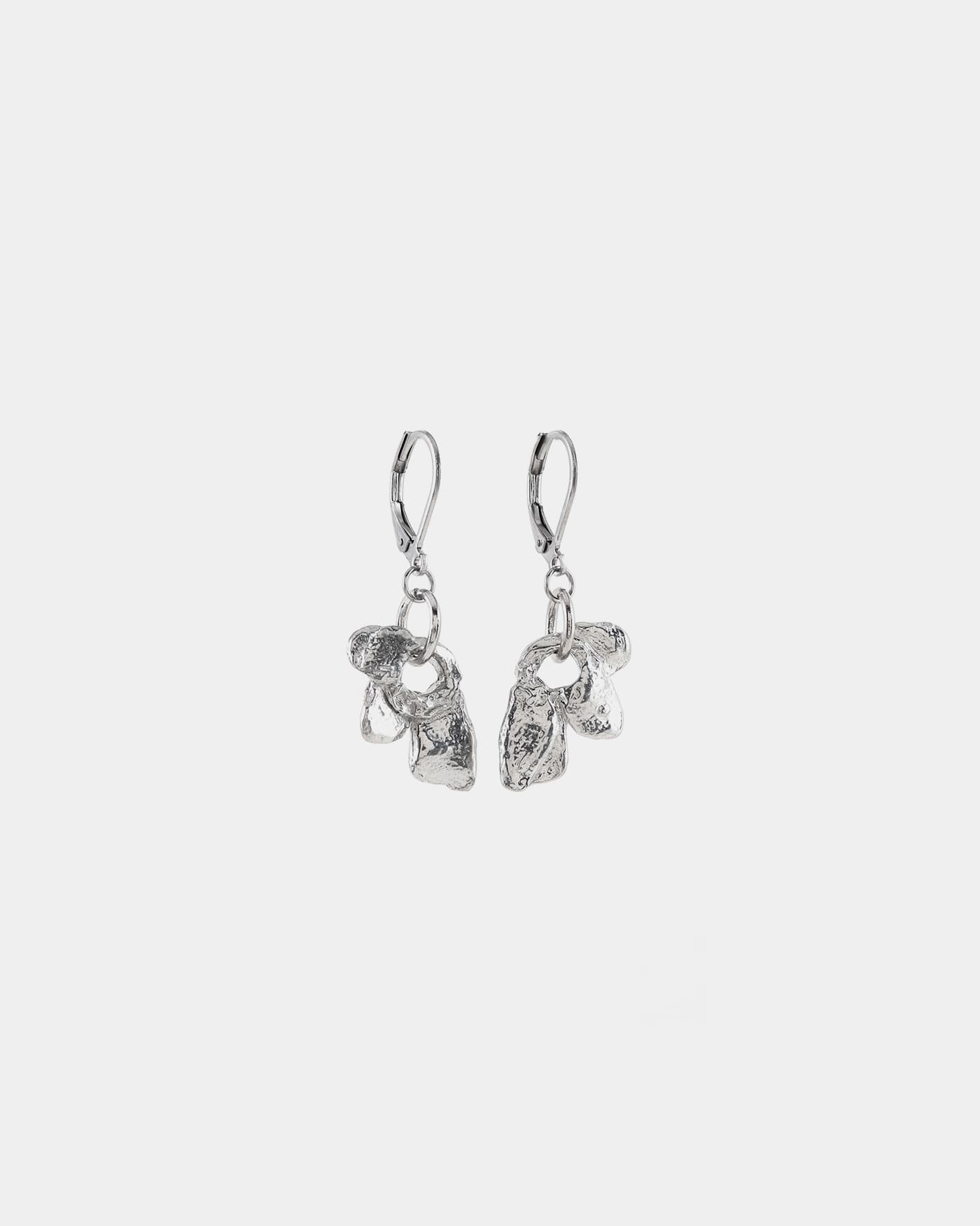 Boucles d'oreilles Dubhé Argent