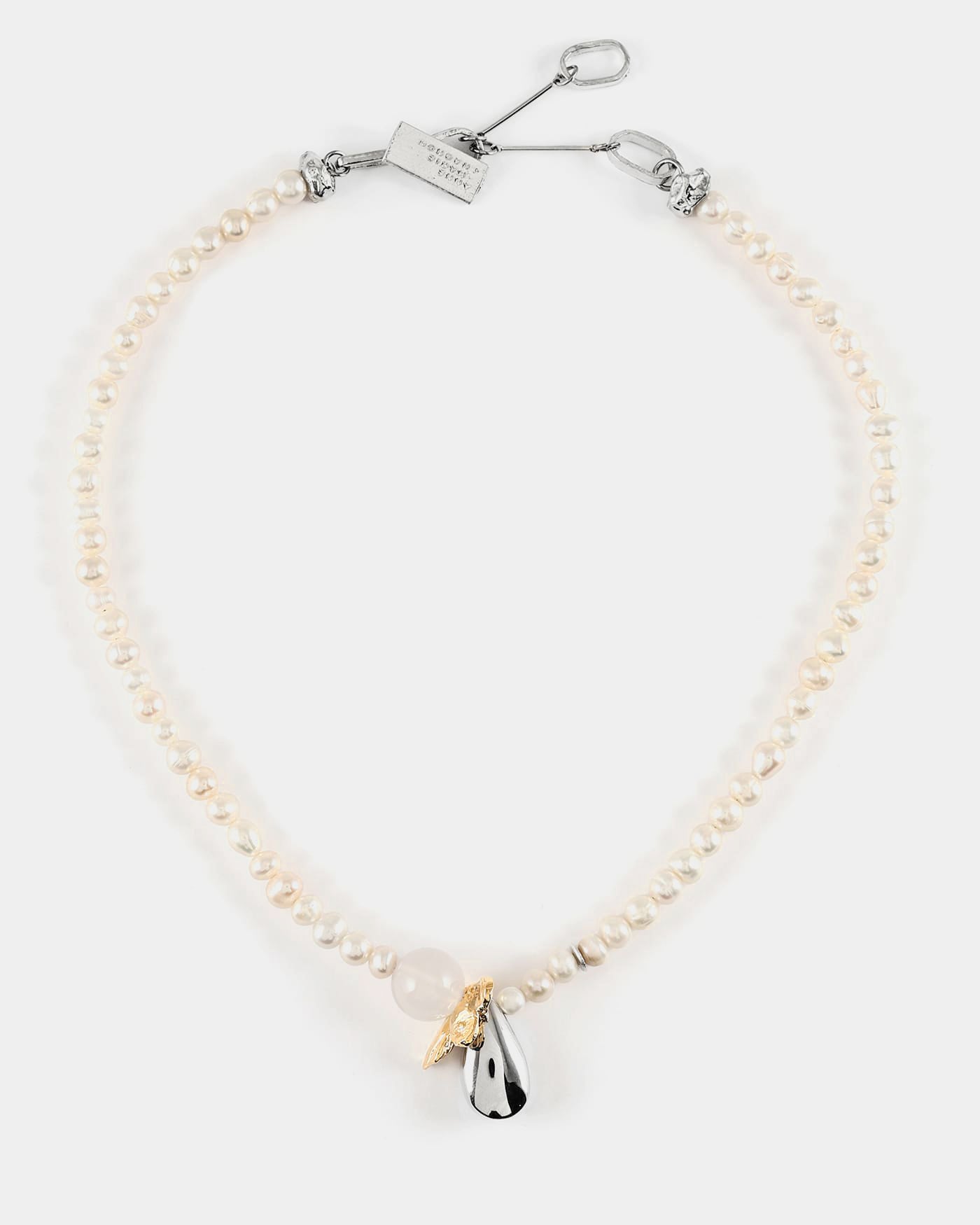 Anima Two-tone Memorial Necklace