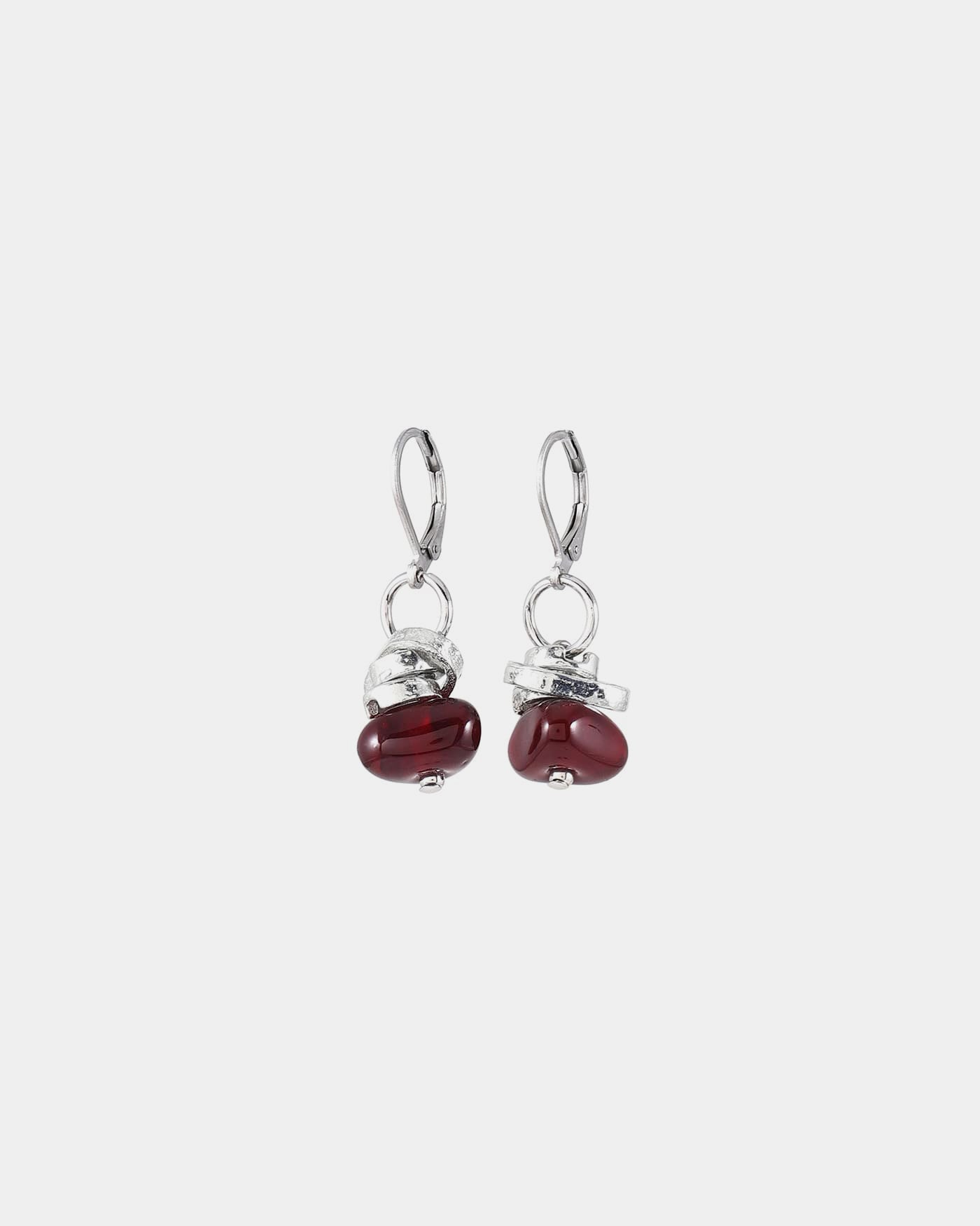 Boucles d'oreilles Pegasus Argent