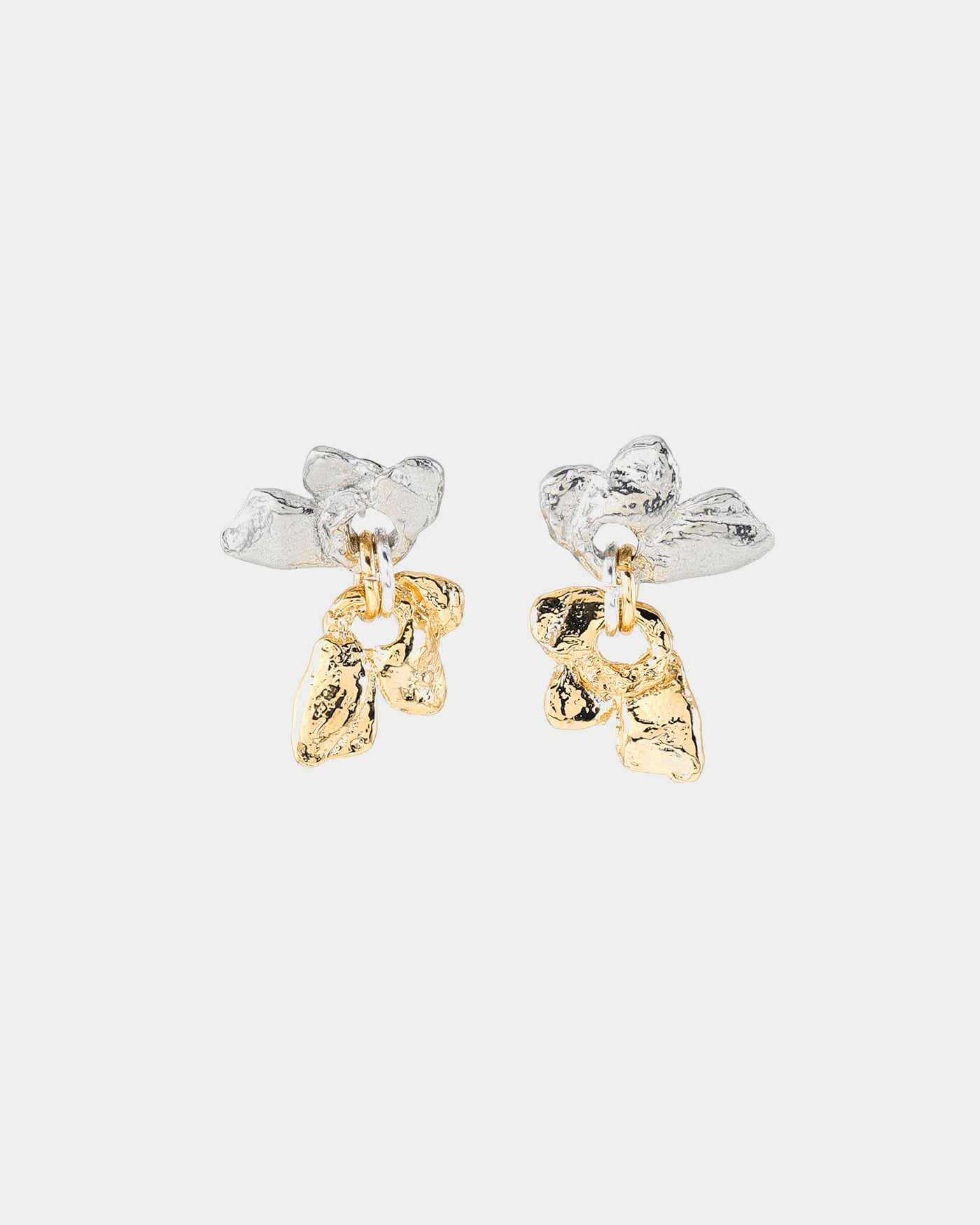 Boucles d'oreilles Vistral Deux tons