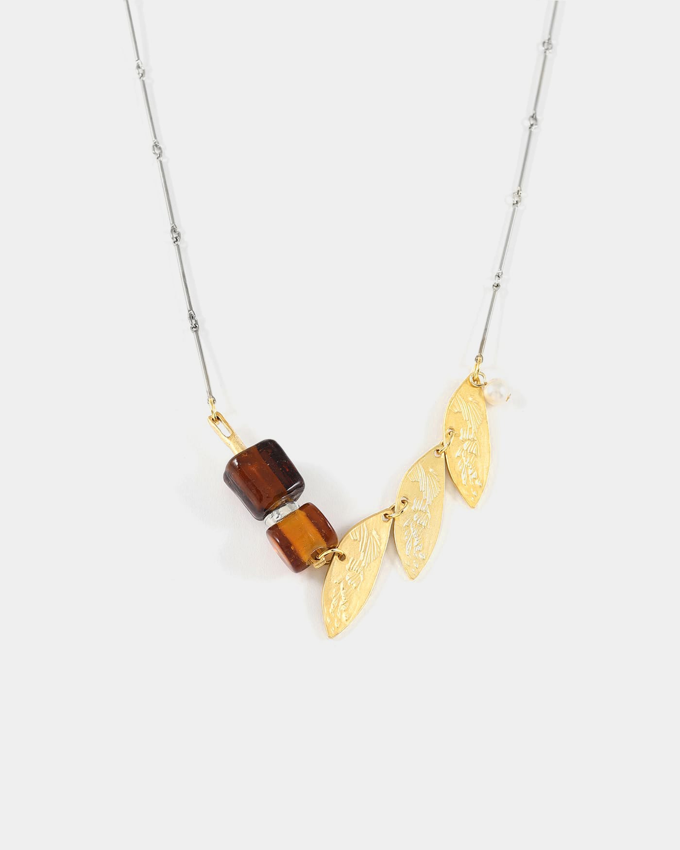 Gienah Two-tone Necklace