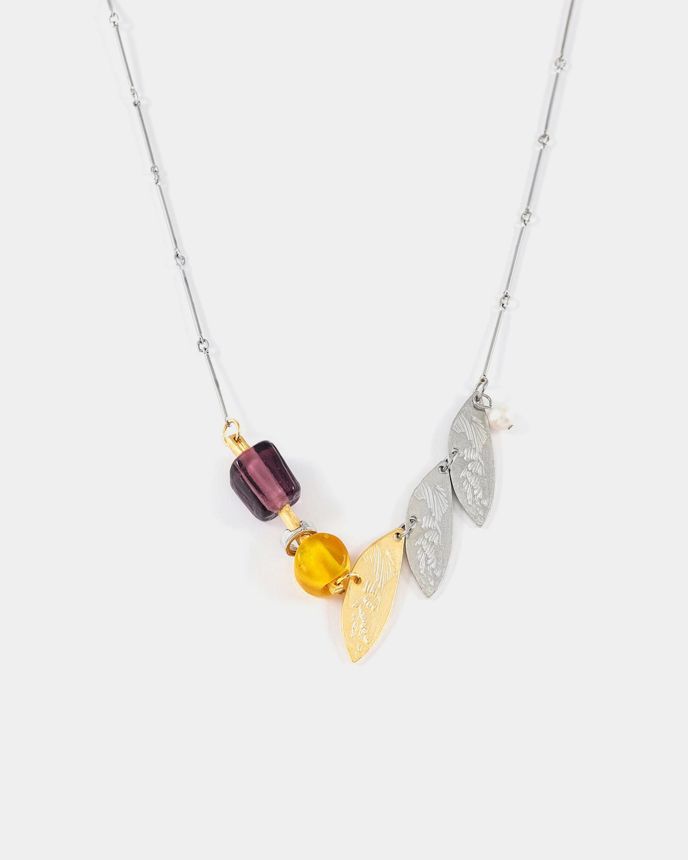 Gienah Two-tone Necklace